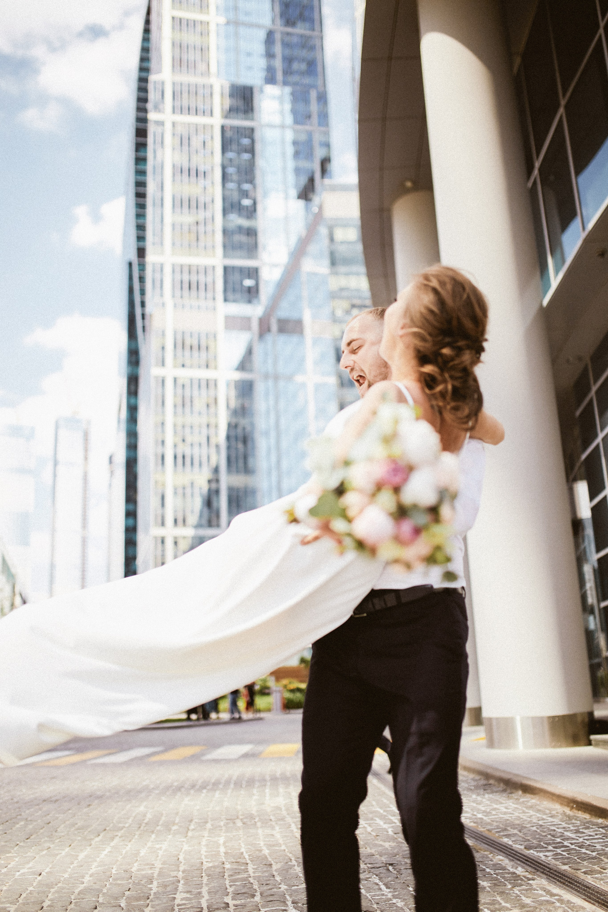 Свадьба в Сити. Портретный фотограф в Москве Мария Варлей