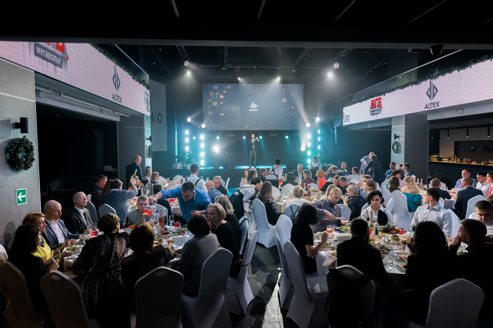 Новогодний корпоратив в PREMIO Centre. Свадебный фотограф в Нижнем Новгороде и Москве Сергей Воробьев