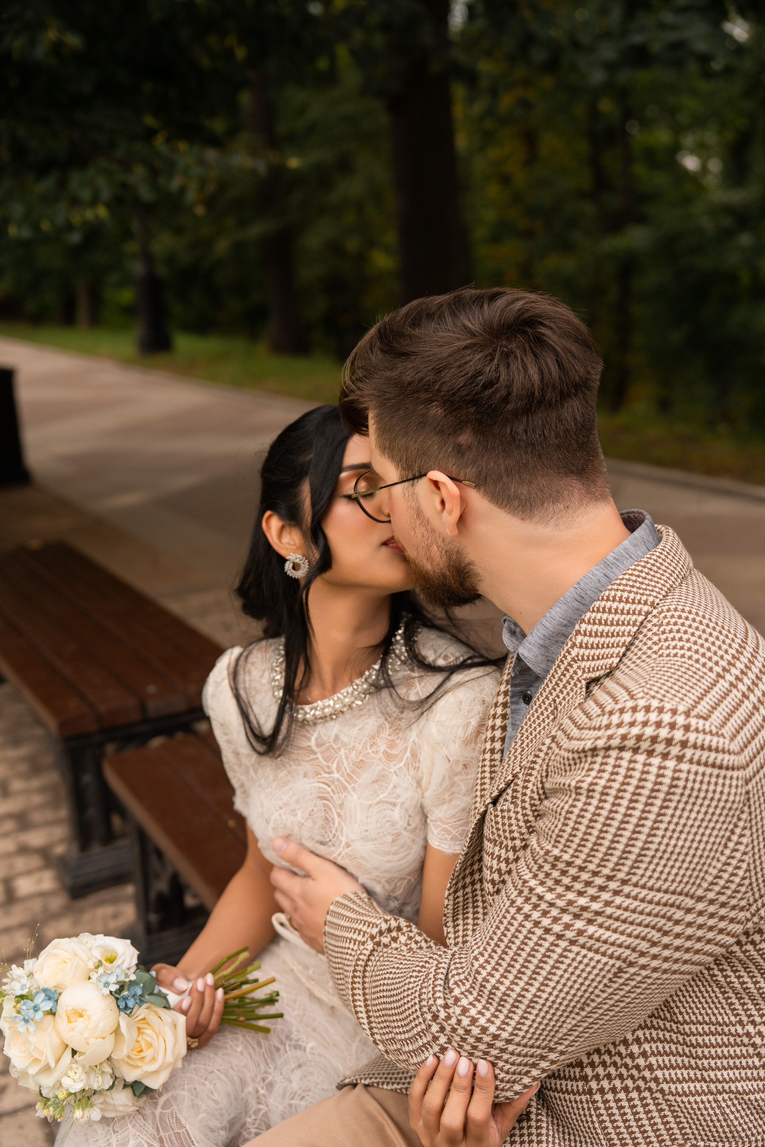 Максим и Харша, Царицыно. Свадебный фотограф в Москве Анна Полушина