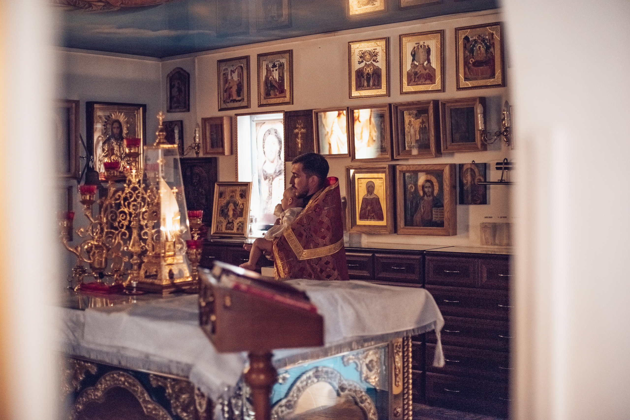 Фотосессия Крещения в Санкт-Петербурге. Фотограф Юлия Кондратьева