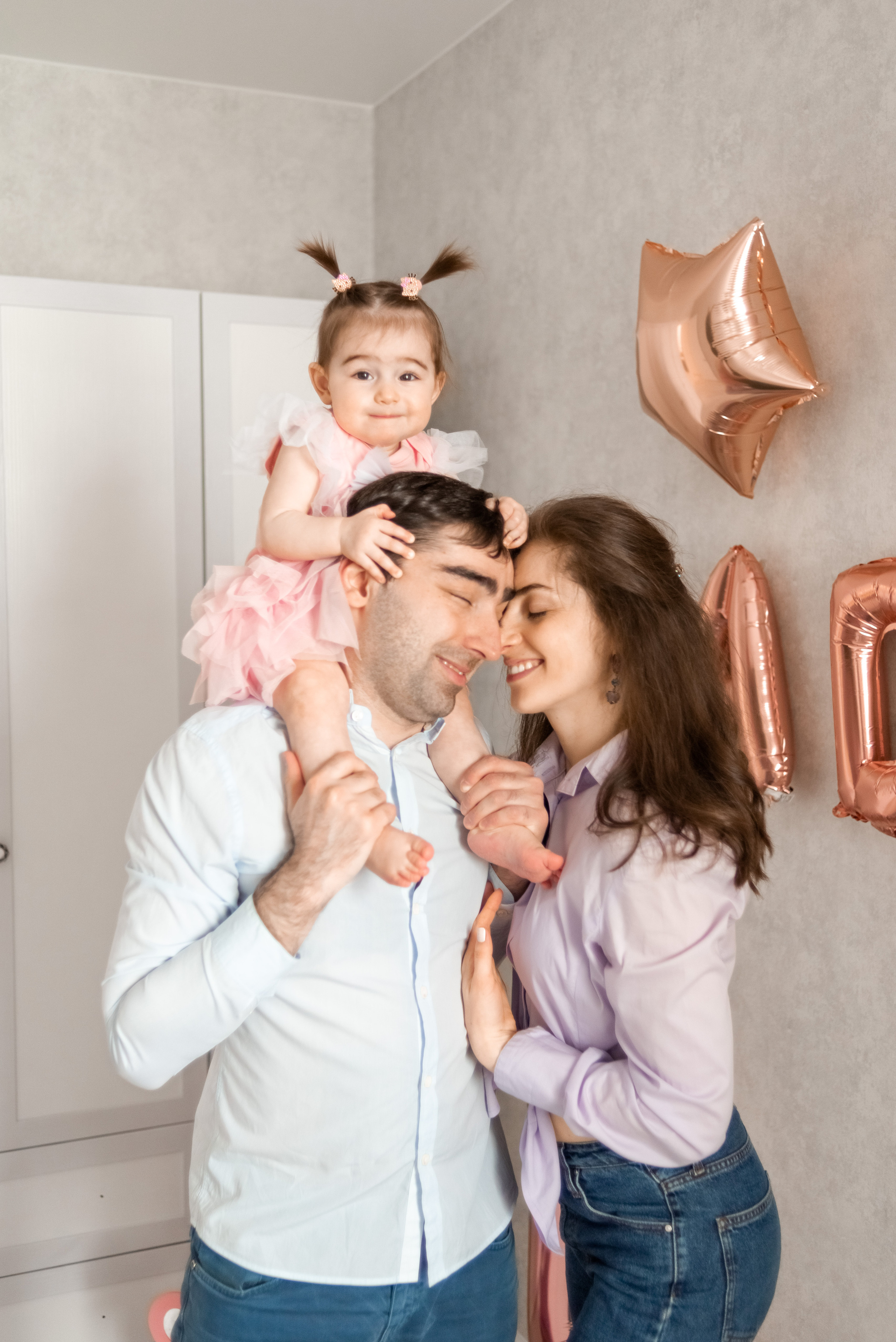 Семейная фотосессия дома. Фотограф Юлия Кондратьева