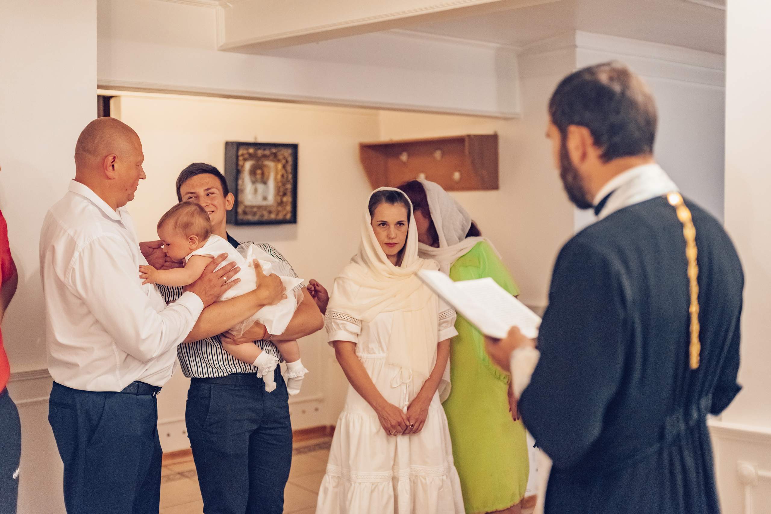 Фотосессия Крещения в Санкт-Петербурге. Фотограф Юлия Кондратьева