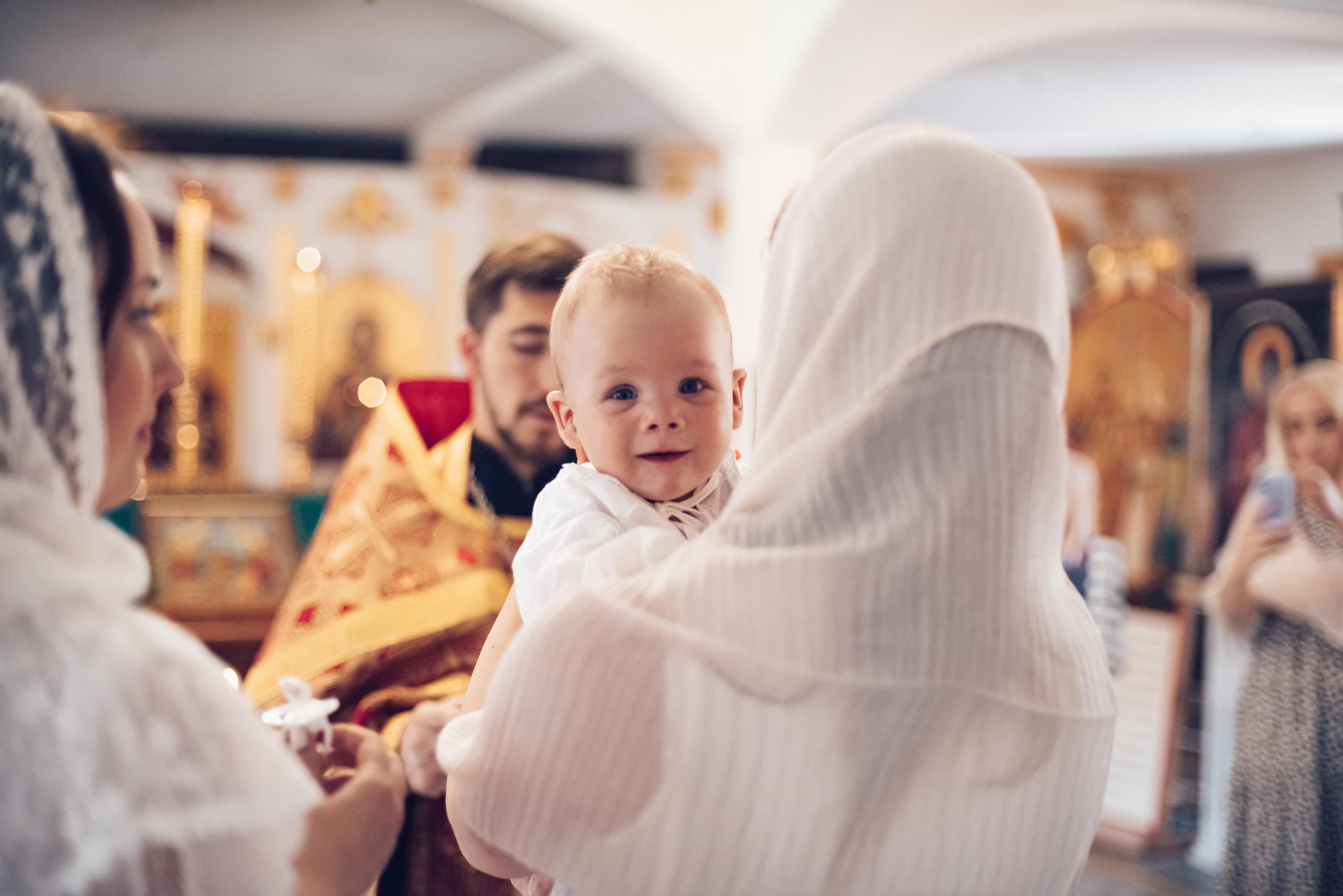Фотосессия Крещения в Санкт-Петербурге. Фотограф Юлия Кондратьева
