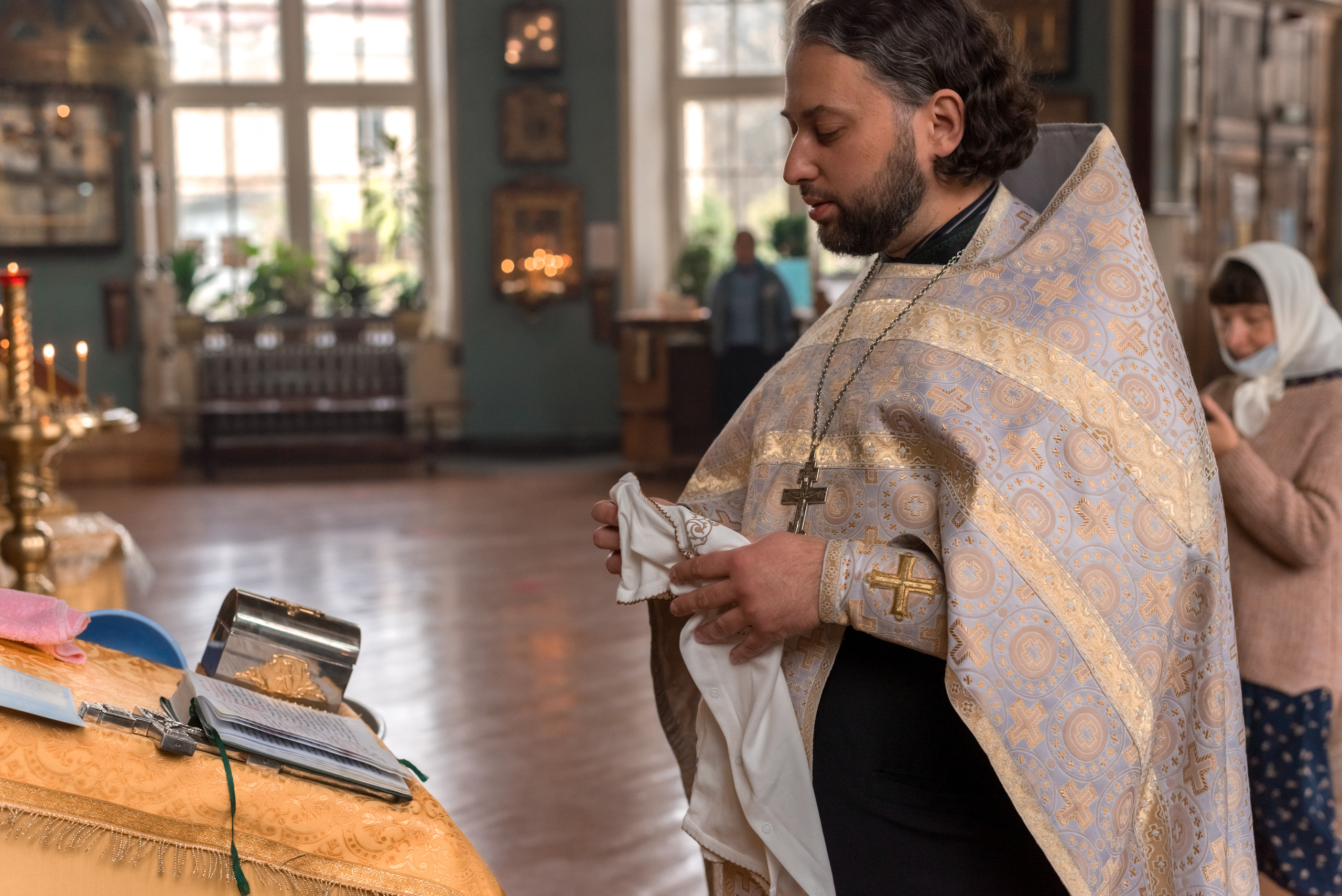 Фотосессия Крещения в СПб. Фотограф Юлия Кондратьева