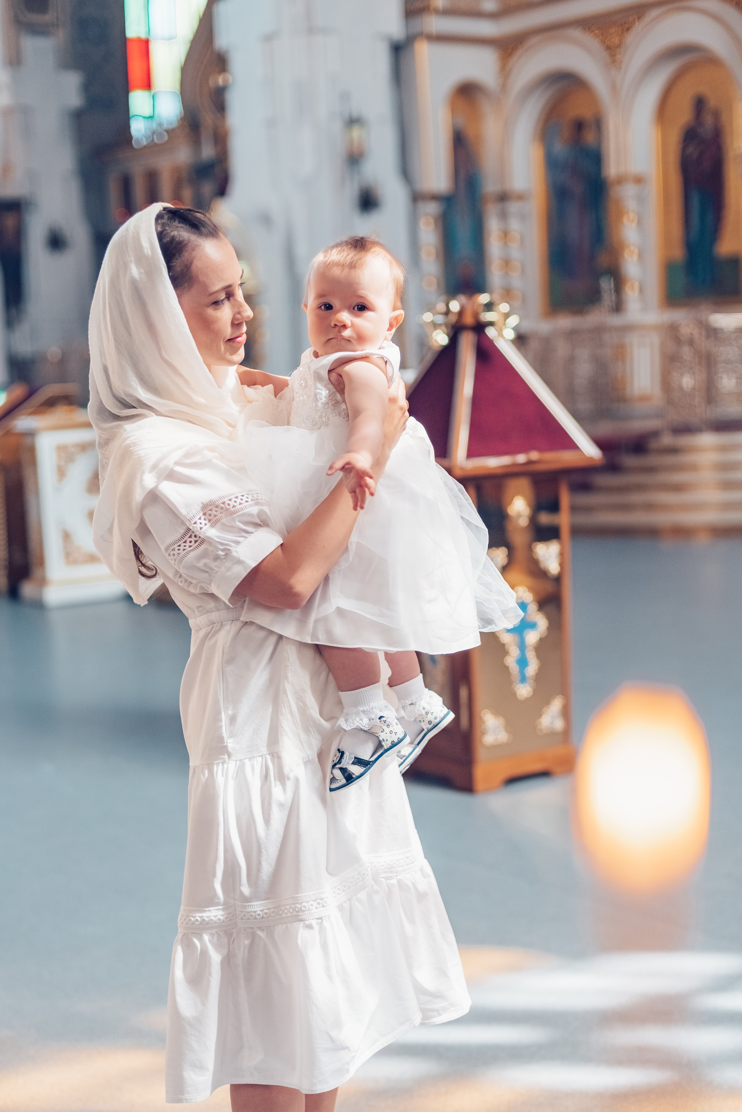 Фотосессия Крещения в Санкт-Петербурге. Фотограф Юлия Кондратьева
