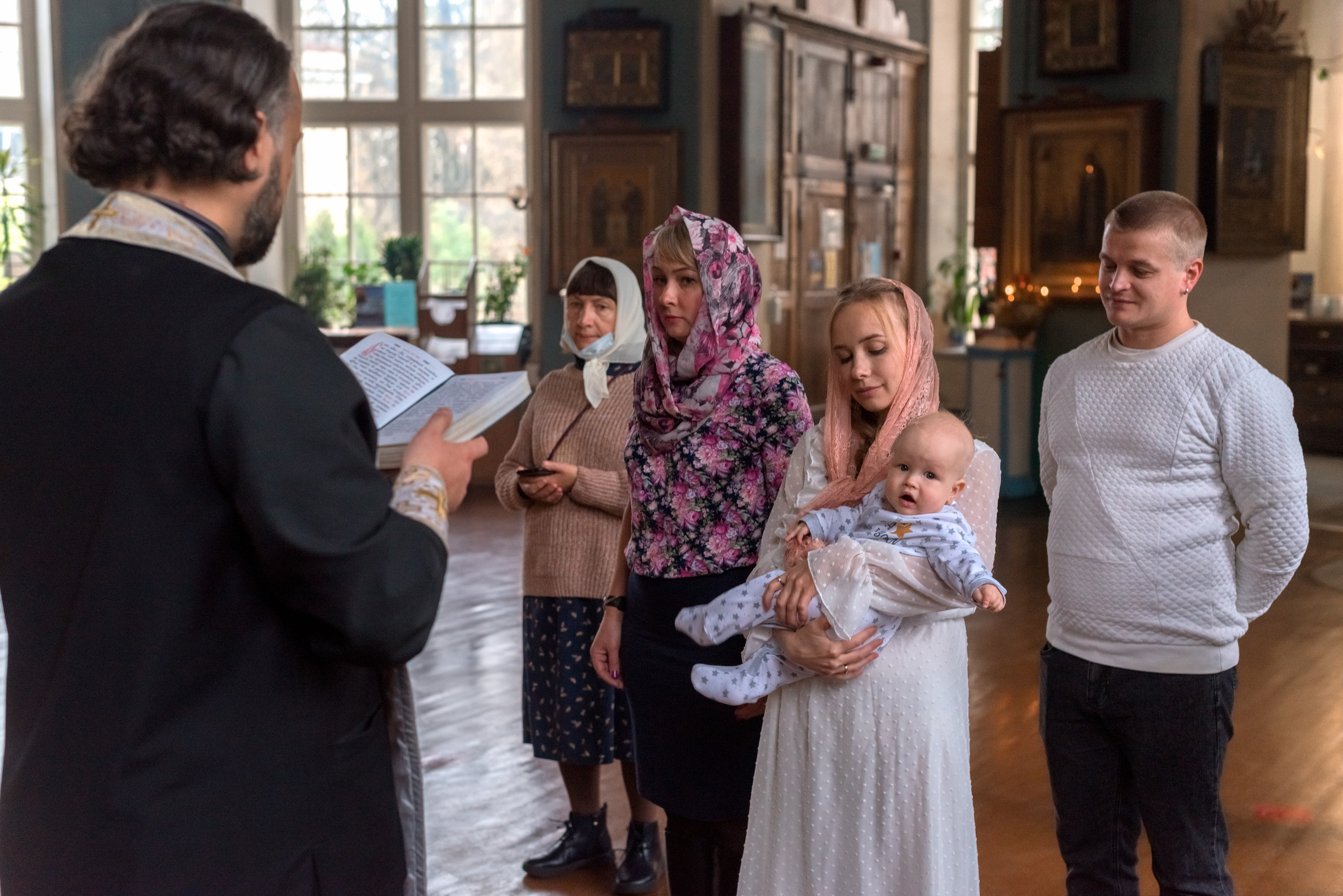 Фотосессия Крещения в СПб. Фотограф Юлия Кондратьева