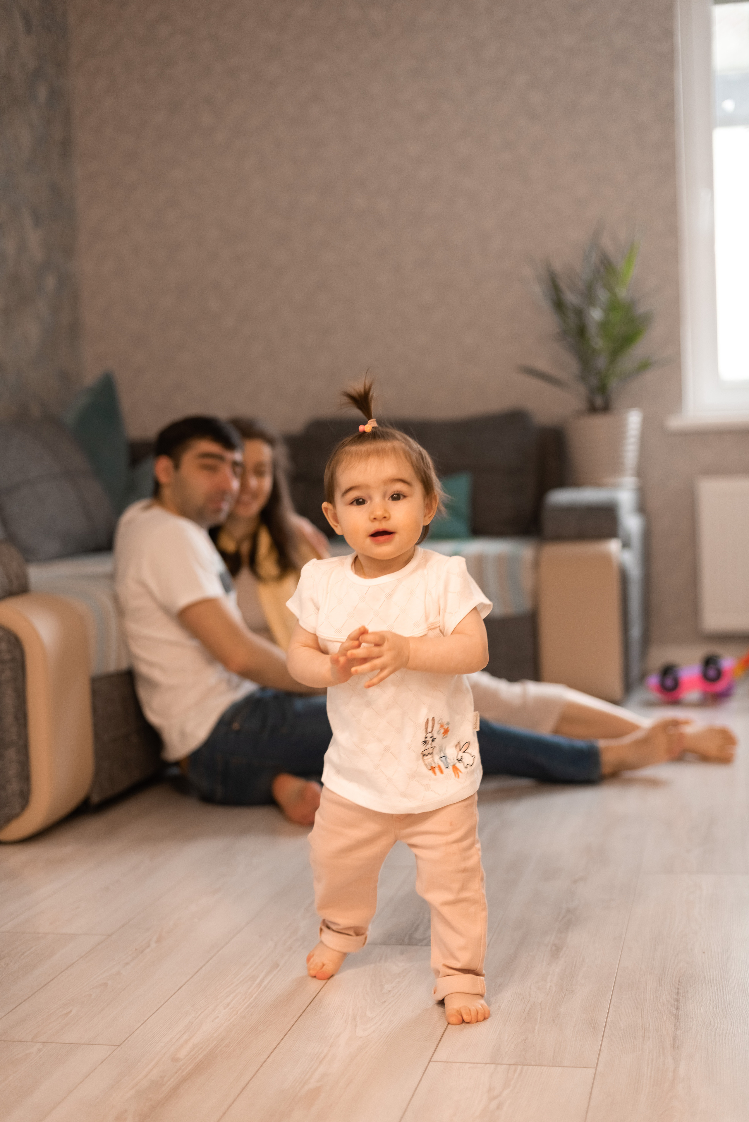 Семейная фотосессия дома. Фотограф Юлия Кондратьева