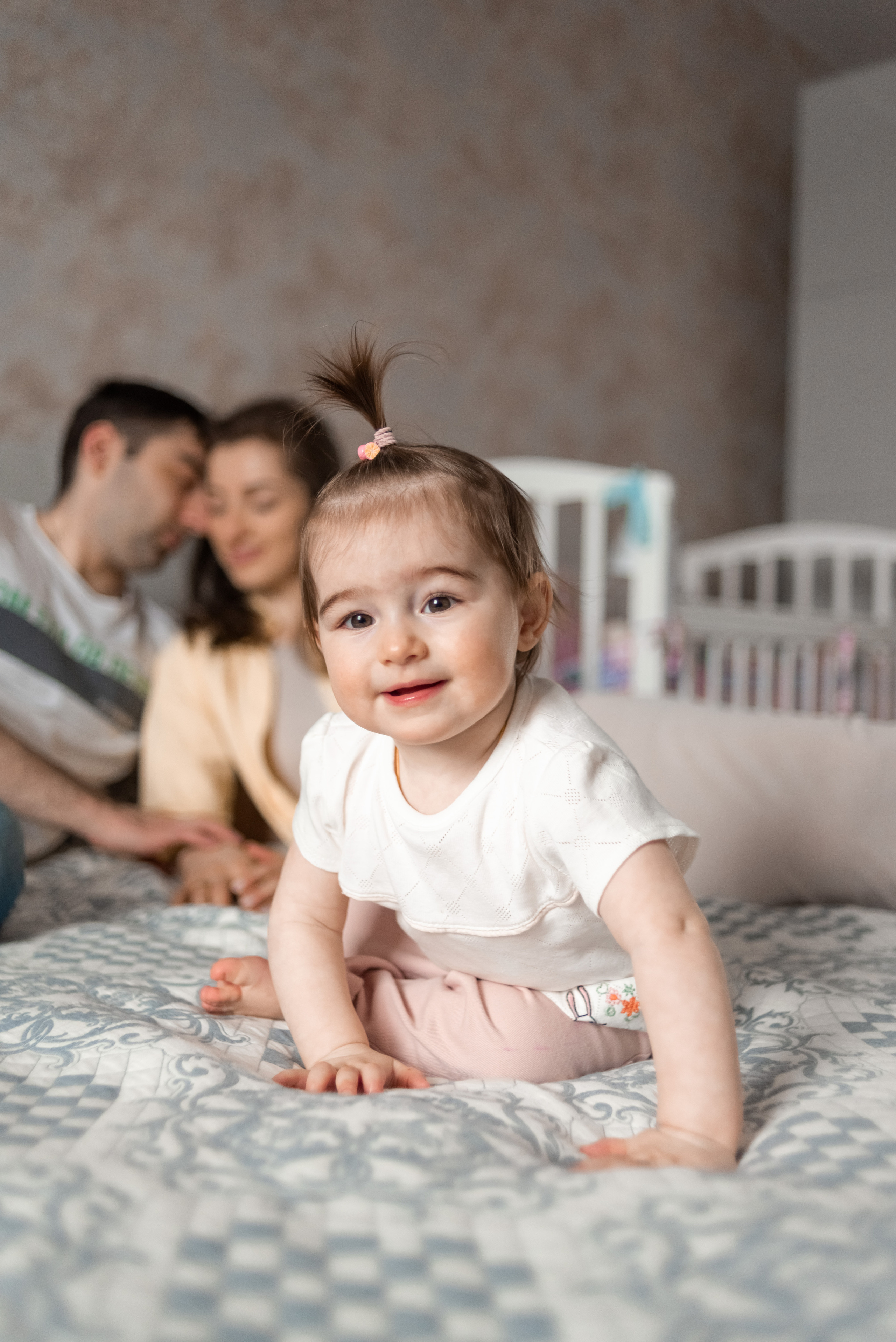 Семейная фотосессия дома. Фотограф Юлия Кондратьева