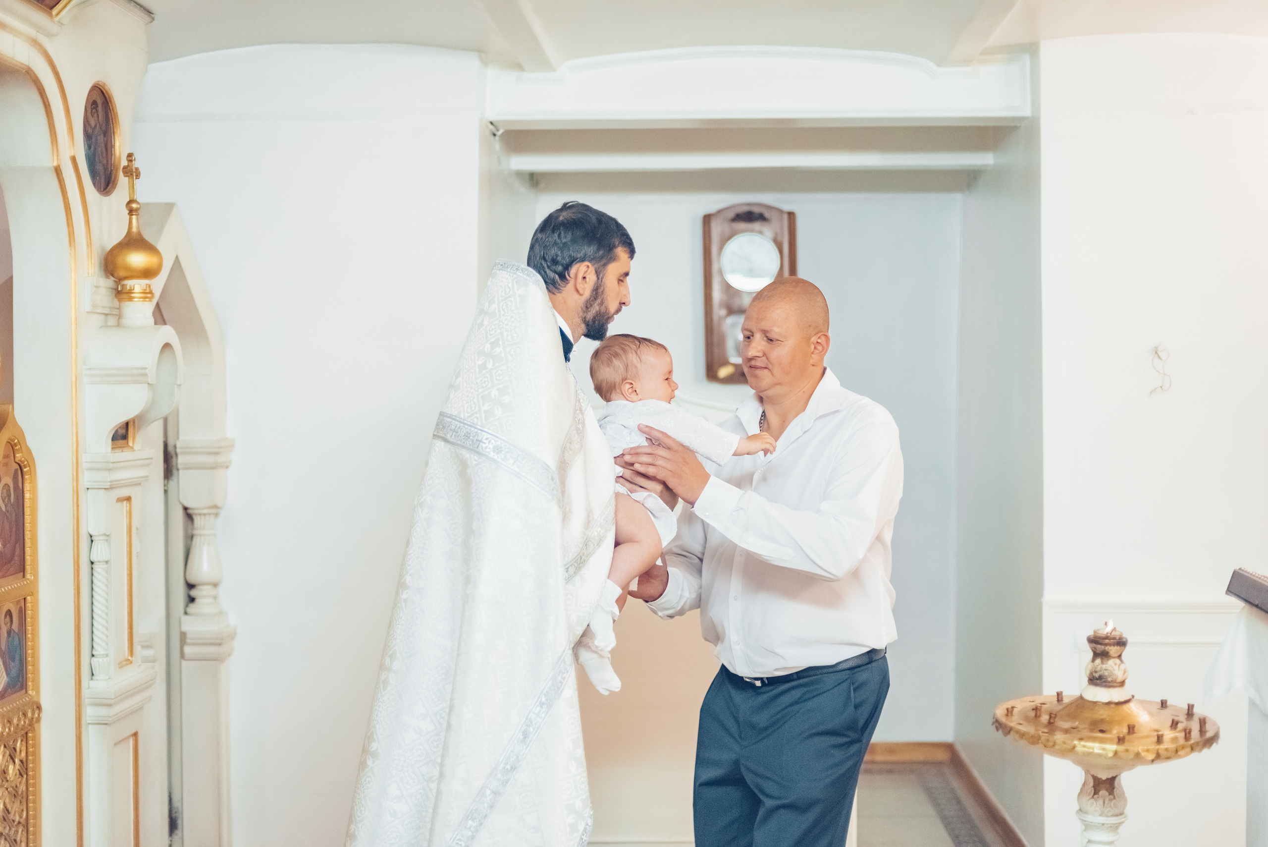 Фотосессия Крещения в Санкт-Петербурге. Фотограф Юлия Кондратьева