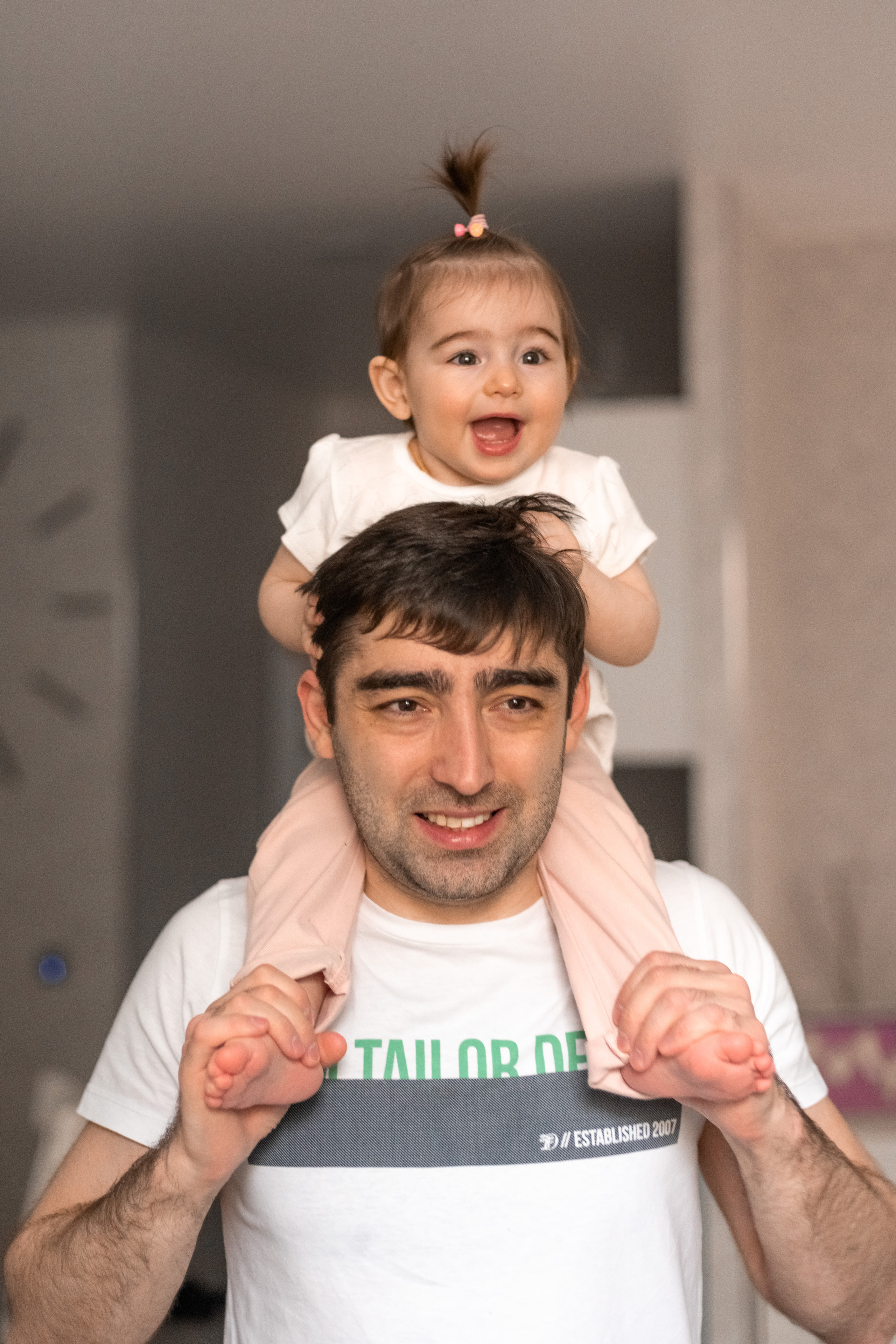 Семейная фотосессия дома. Фотограф Юлия Кондратьева