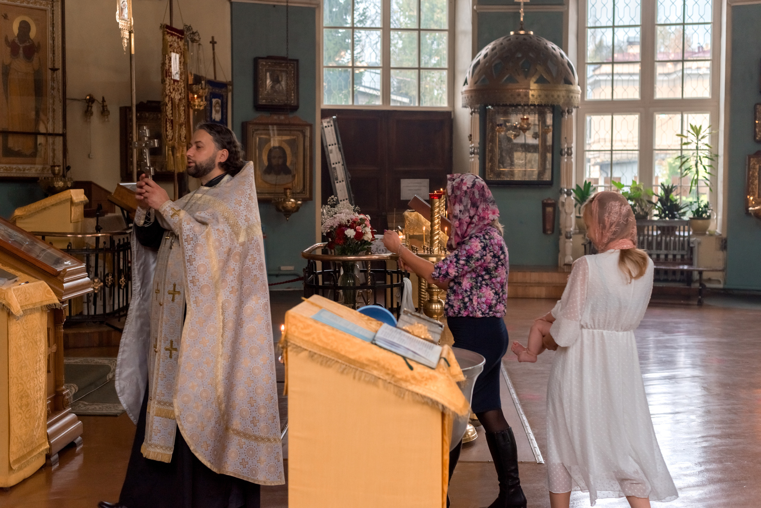 Фотосессия Крещения в СПб. Фотограф Юлия Кондратьева