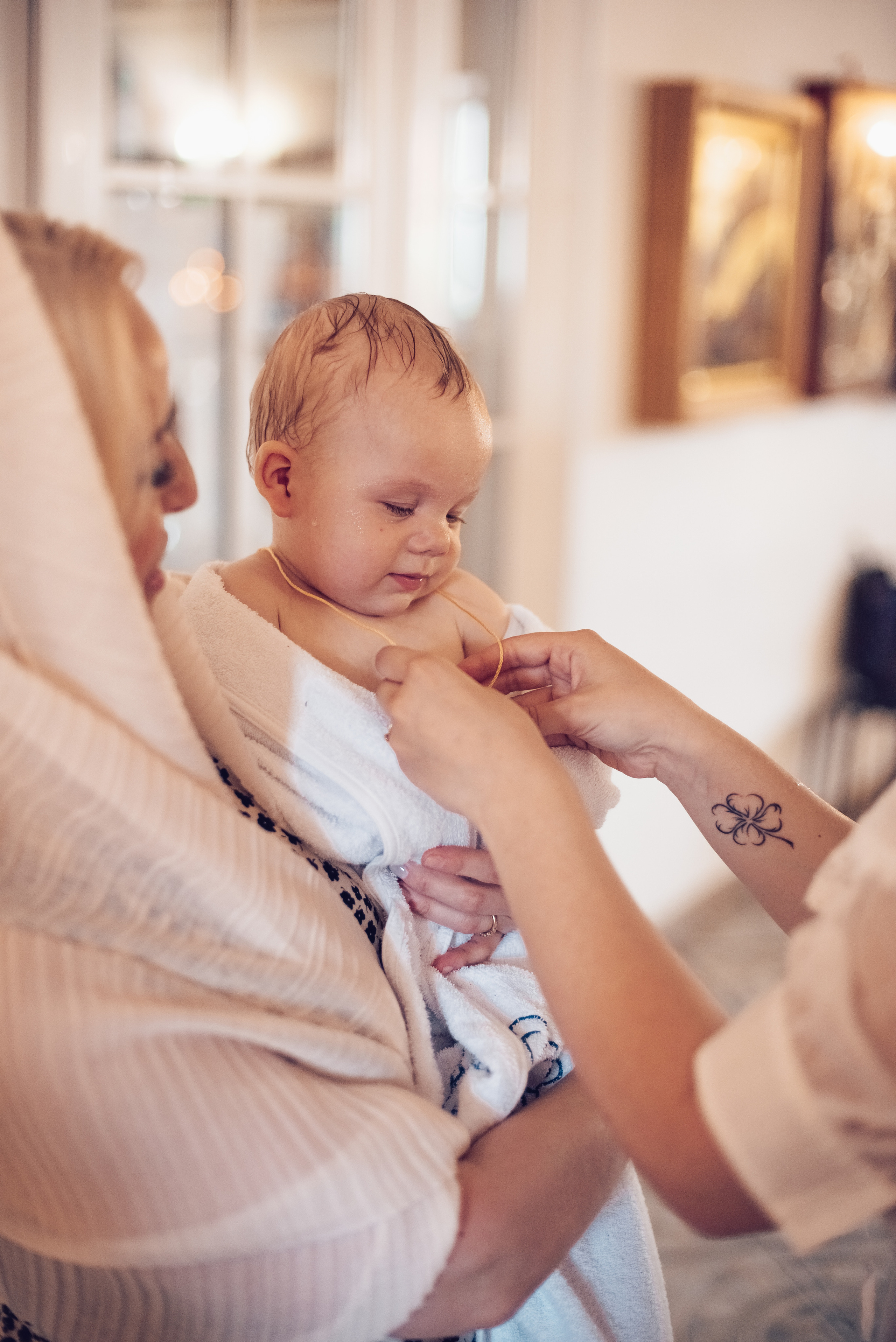 Фотосессия Крещения в Санкт-Петербурге. Фотограф Юлия Кондратьева