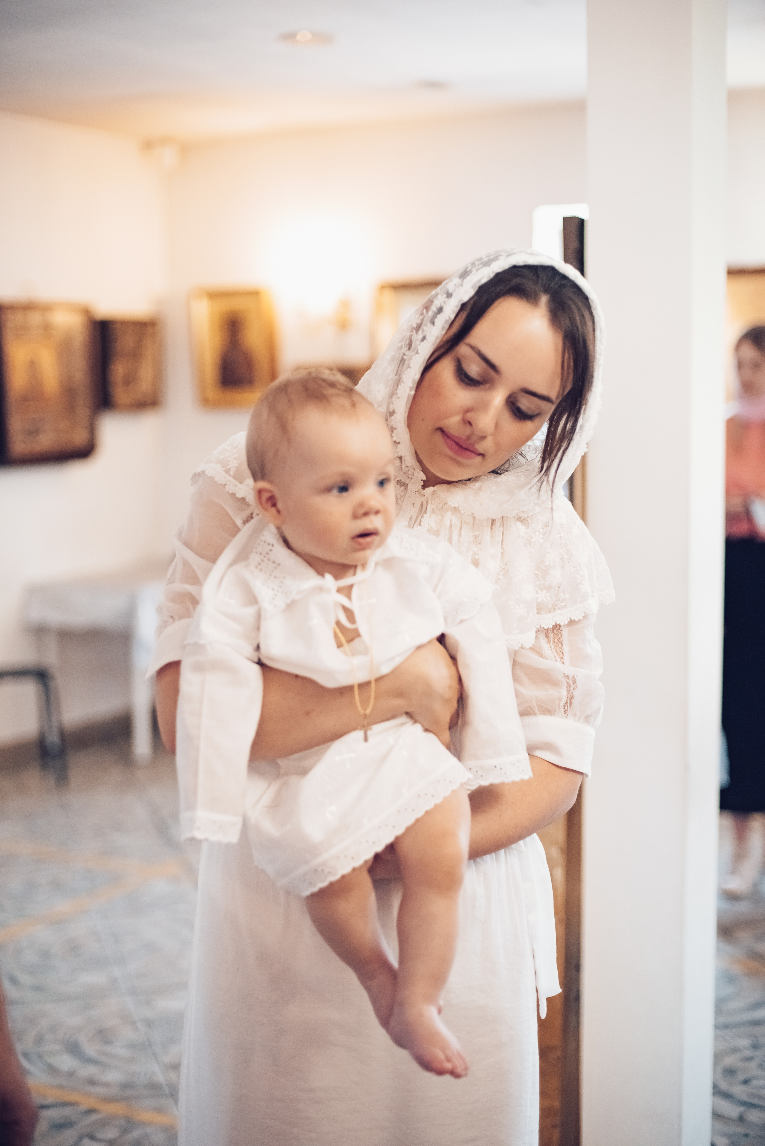 Фотосессия Крещения в Санкт-Петербурге. Фотограф Юлия Кондратьева