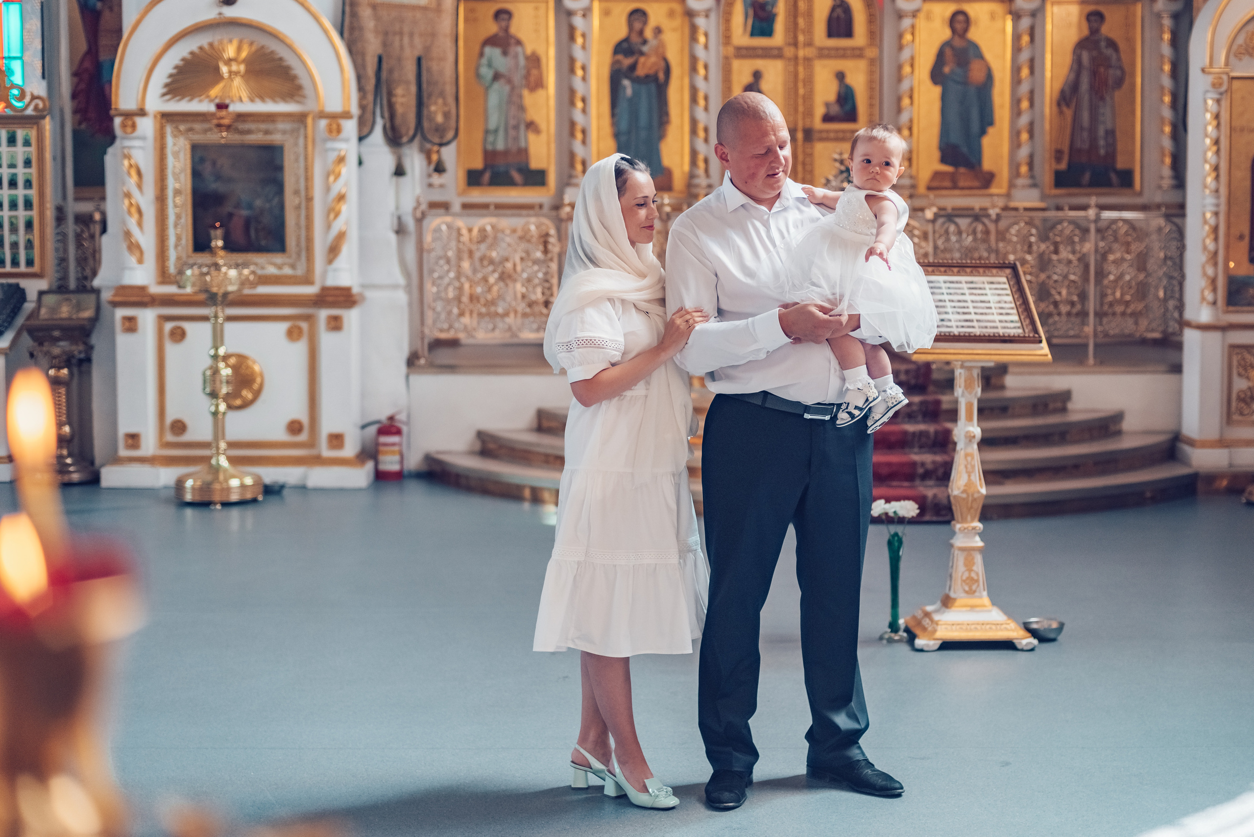 Фотосессия Крещения в Санкт-Петербурге. Фотограф Юлия Кондратьева