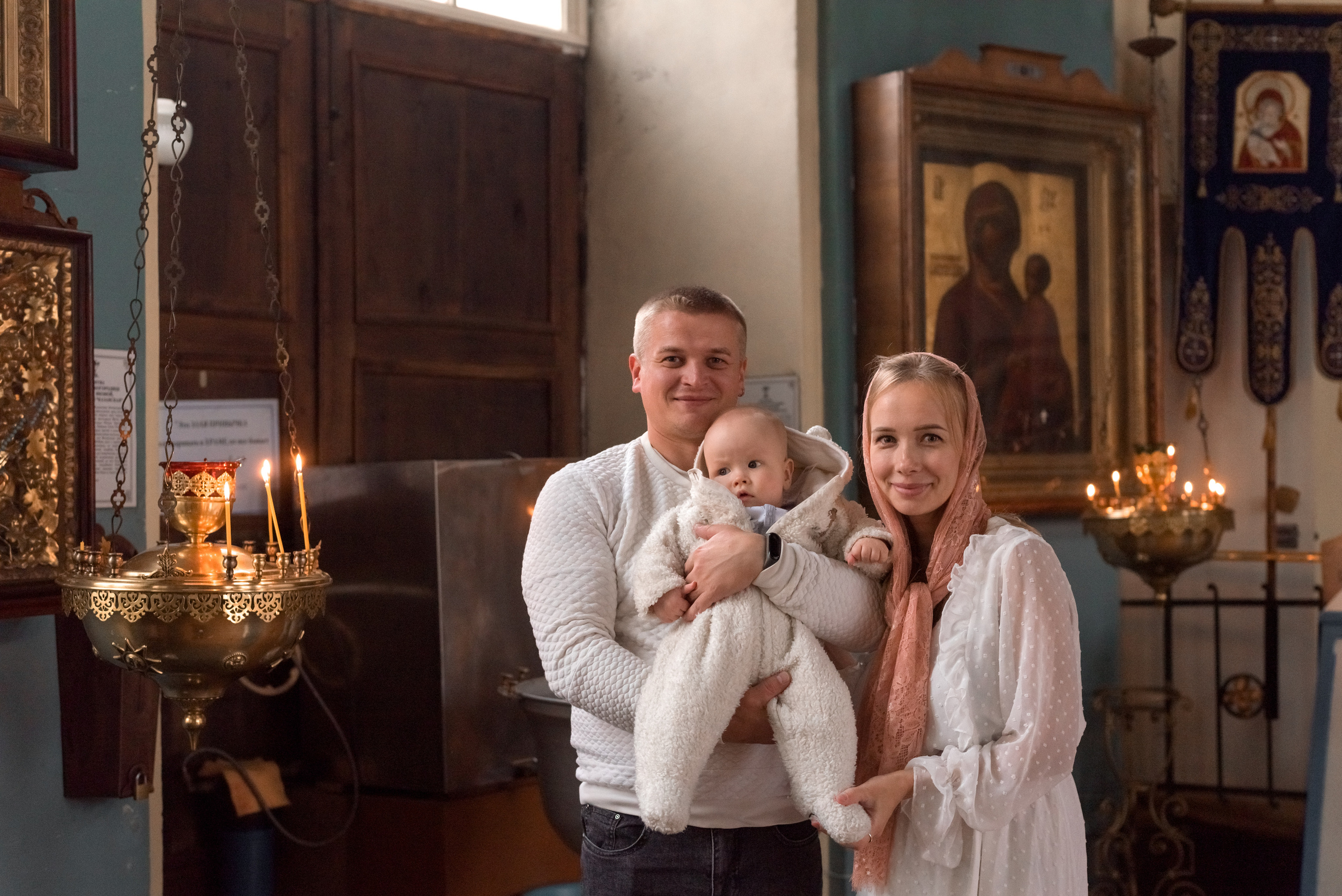 Фотосессия Крещения в СПб. Фотограф Юлия Кондратьева