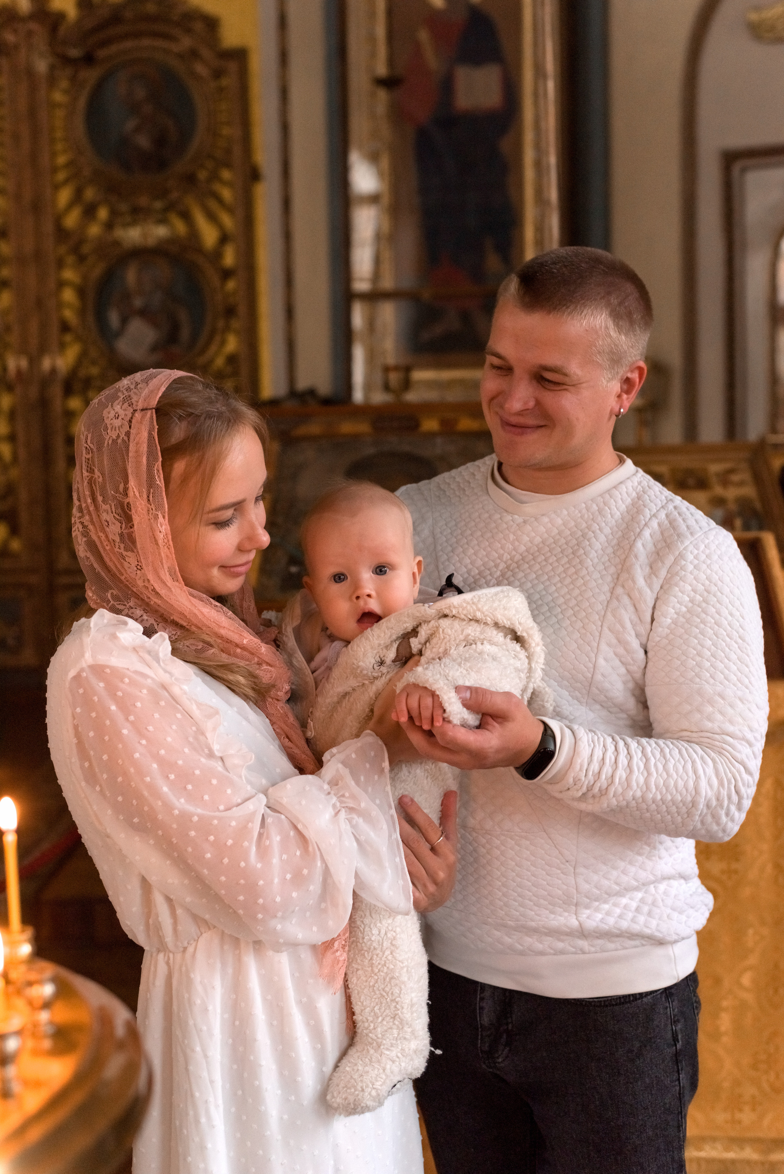 Фотосессия Крещения в СПб. Фотограф Юлия Кондратьева