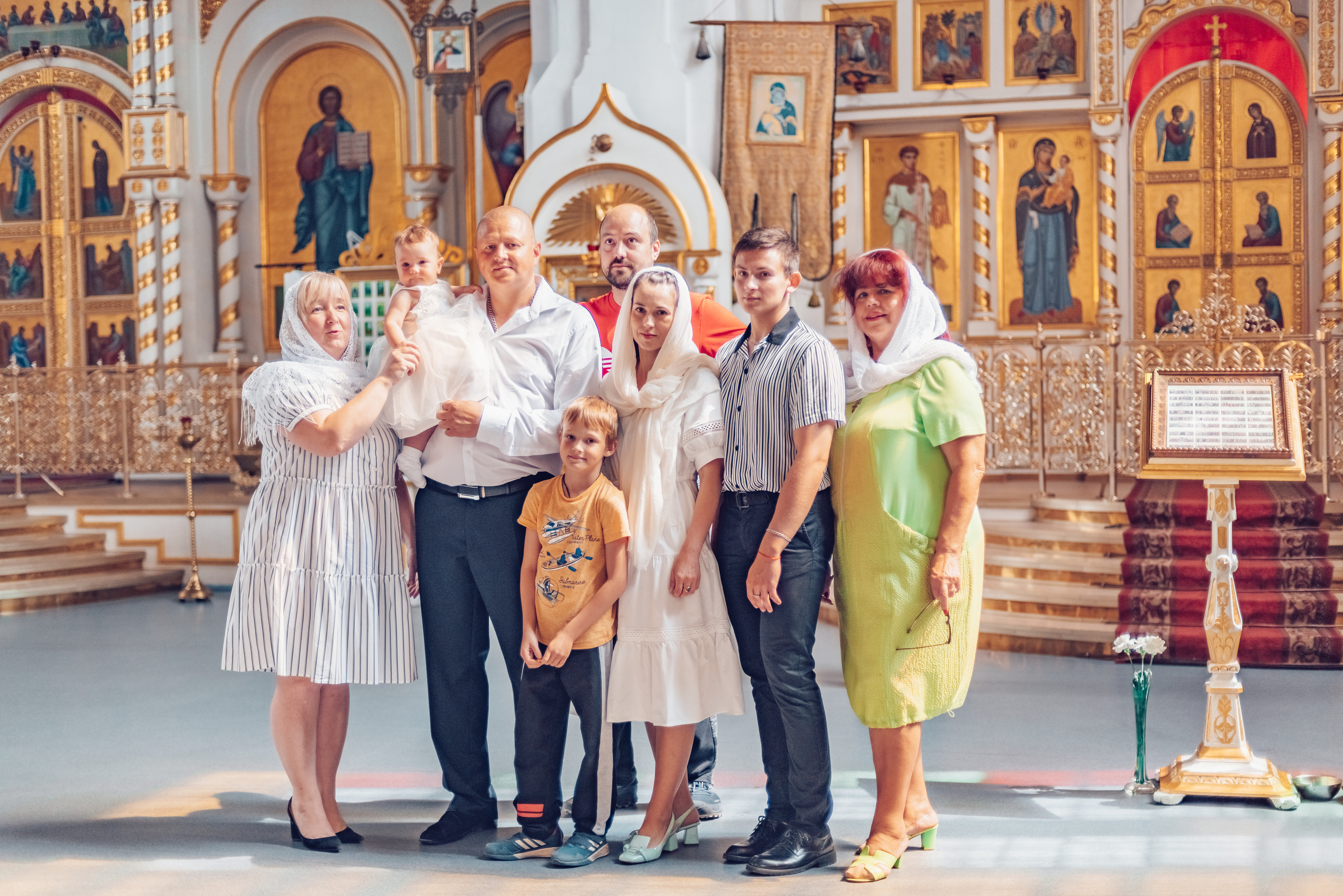 Фотосессия Крещения в Санкт-Петербурге. Фотограф Юлия Кондратьева