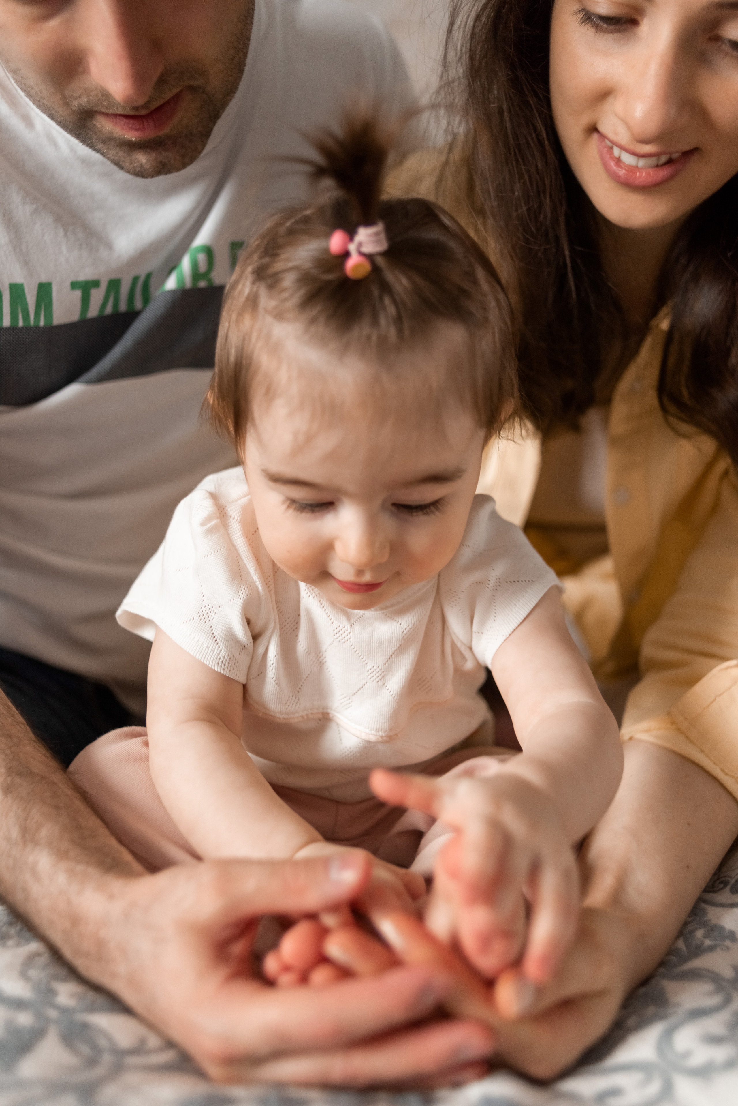 Семейная фотосессия дома. Фотограф Юлия Кондратьева