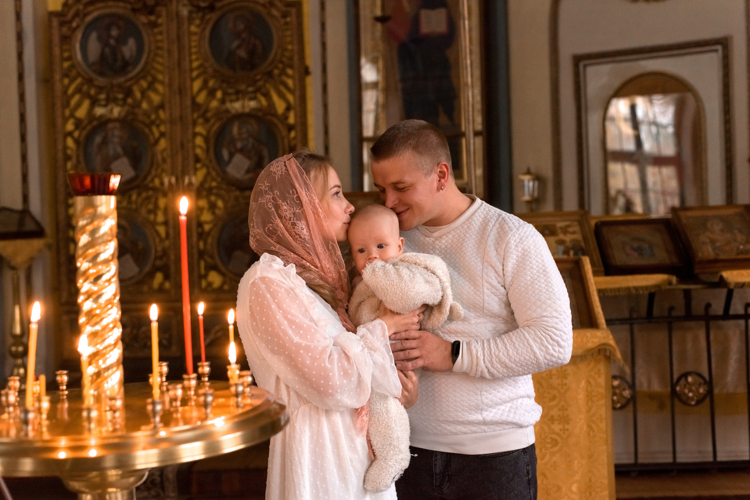 Фотосессия Крещения в СПб. Фотограф Юлия Кондратьева