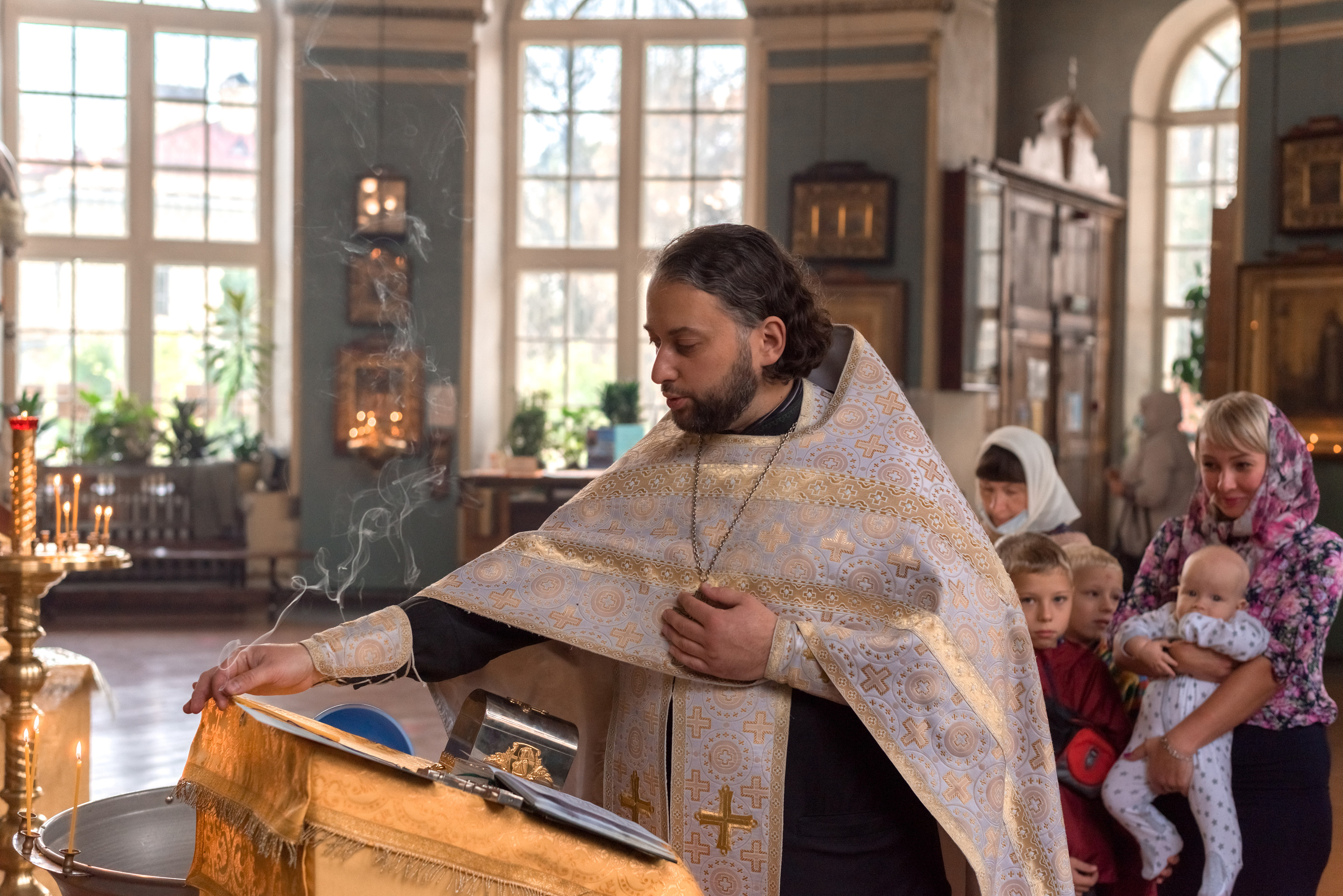 Фотосессия Крещения в СПб. Фотограф Юлия Кондратьева