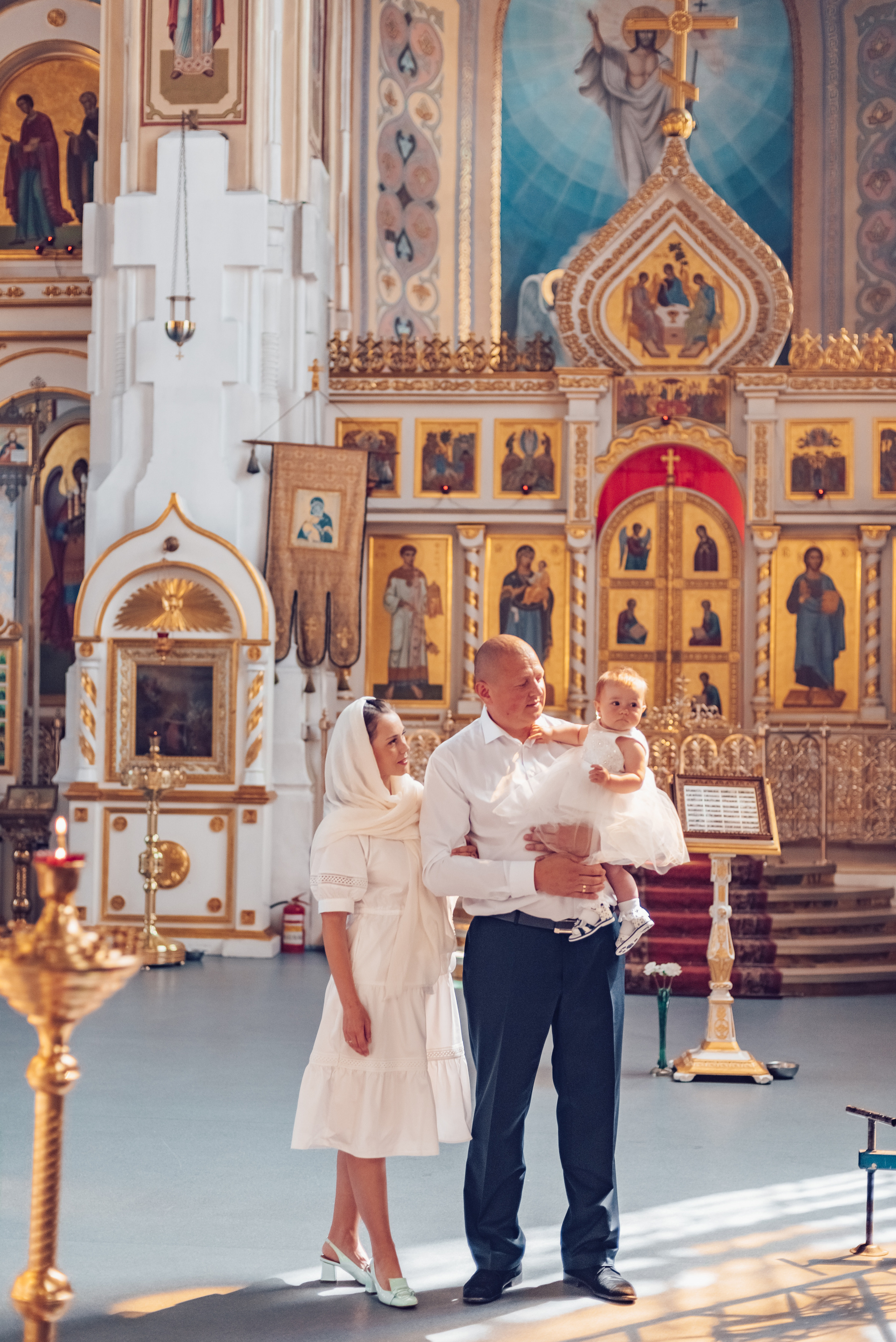 Фотосессия Крещения в Санкт-Петербурге. Фотограф Юлия Кондратьева