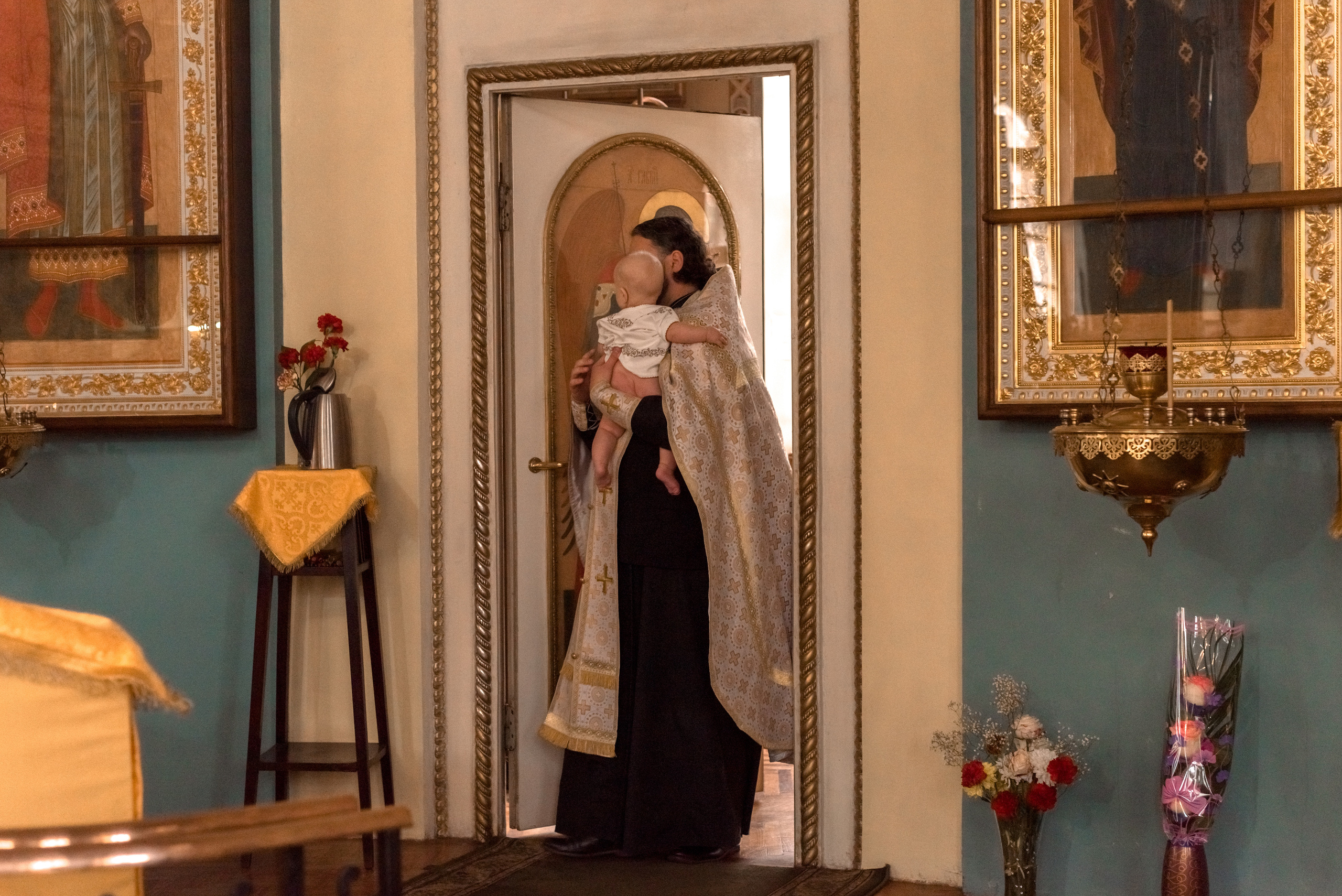 Фотосессия Крещения в СПб. Фотограф Юлия Кондратьева