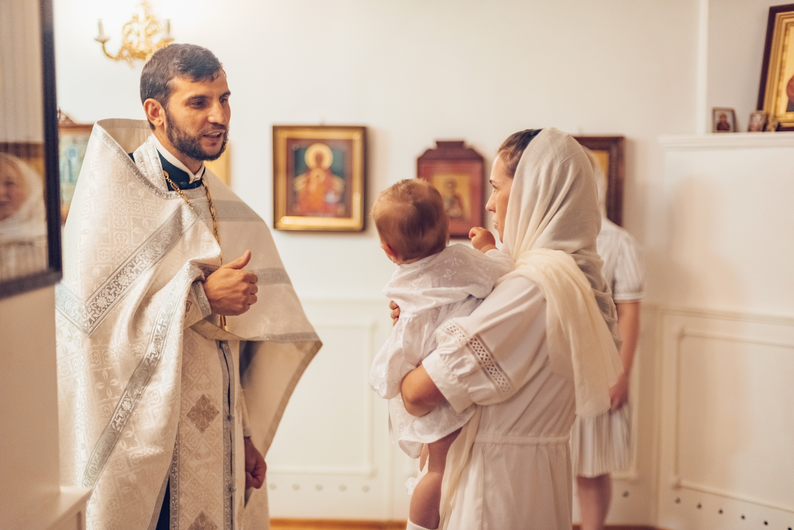 Фотосессия Крещения в Санкт-Петербурге. Фотограф Юлия Кондратьева