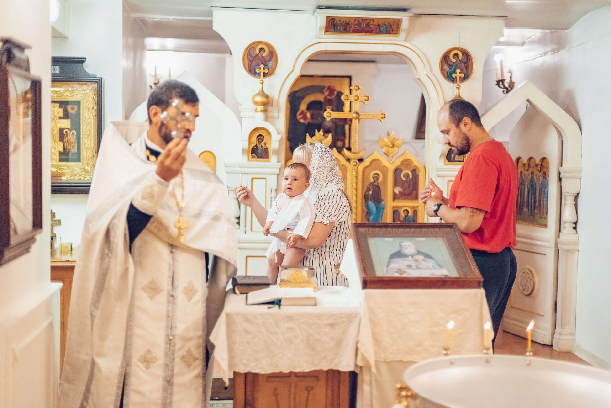 Фотосессия Крещения в Санкт-Петербурге. Фотограф Юлия Кондратьева