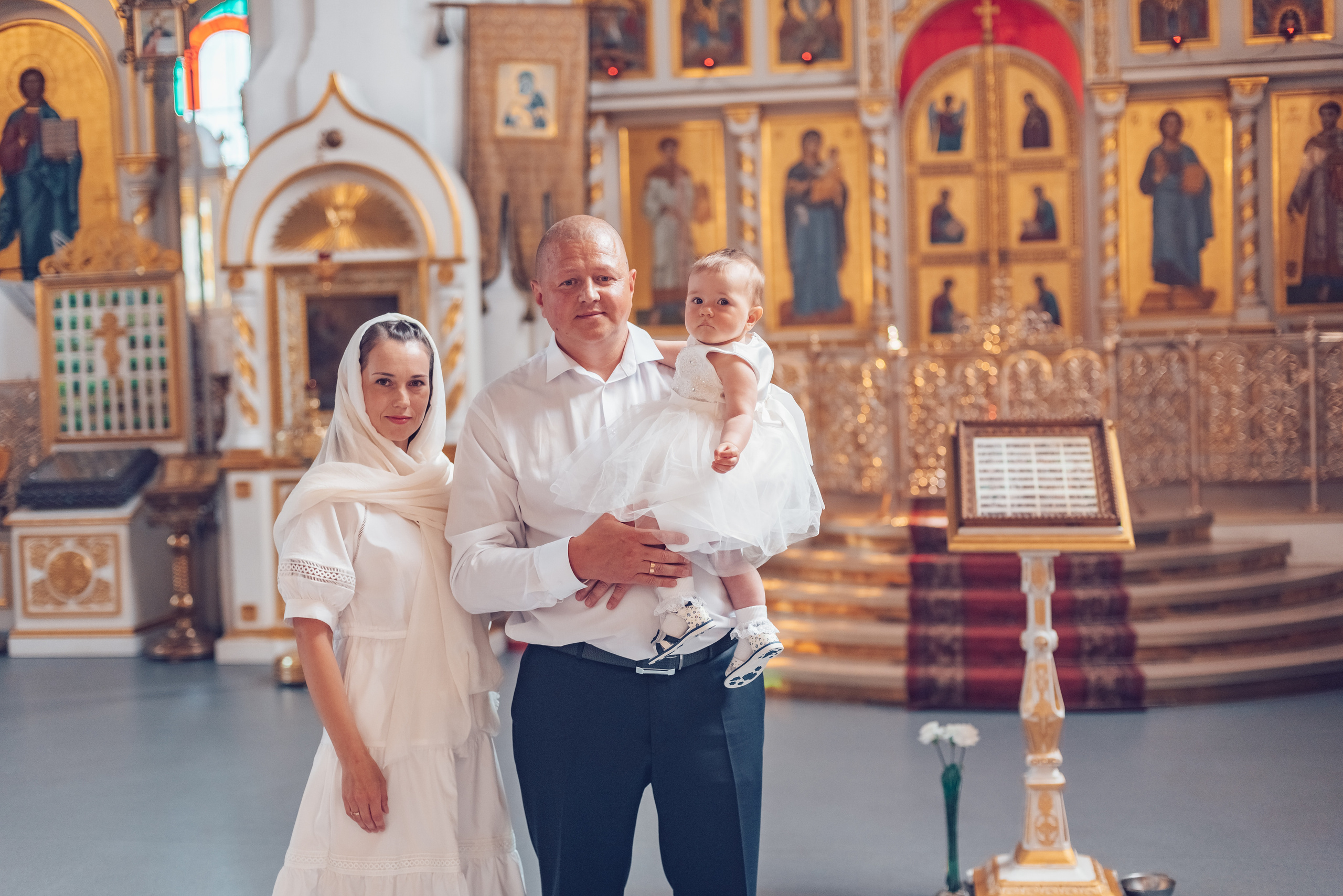 Фотосессия Крещения в Санкт-Петербурге. Фотограф Юлия Кондратьева