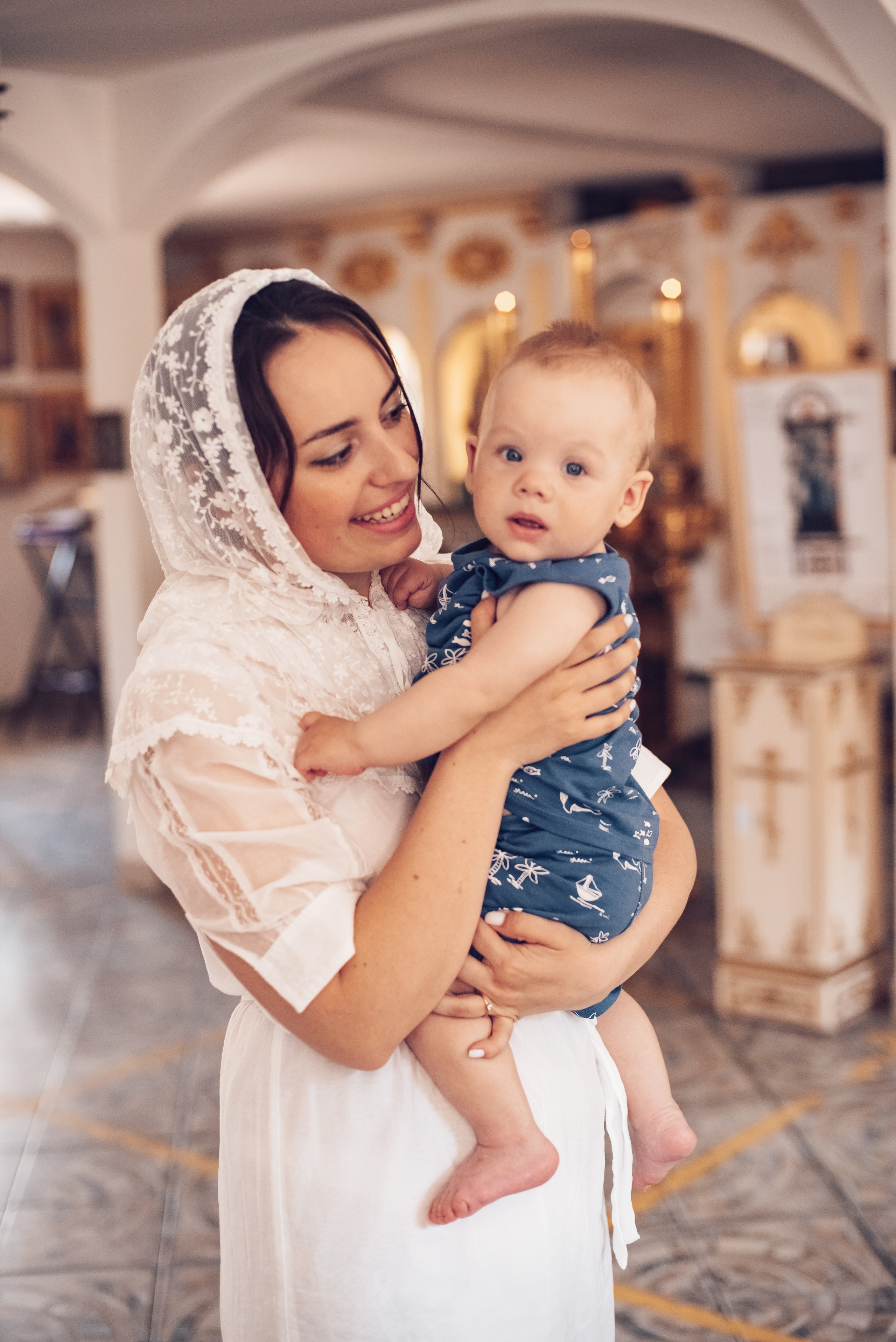 Фотосессия Крещения в Санкт-Петербурге. Фотограф Юлия Кондратьева