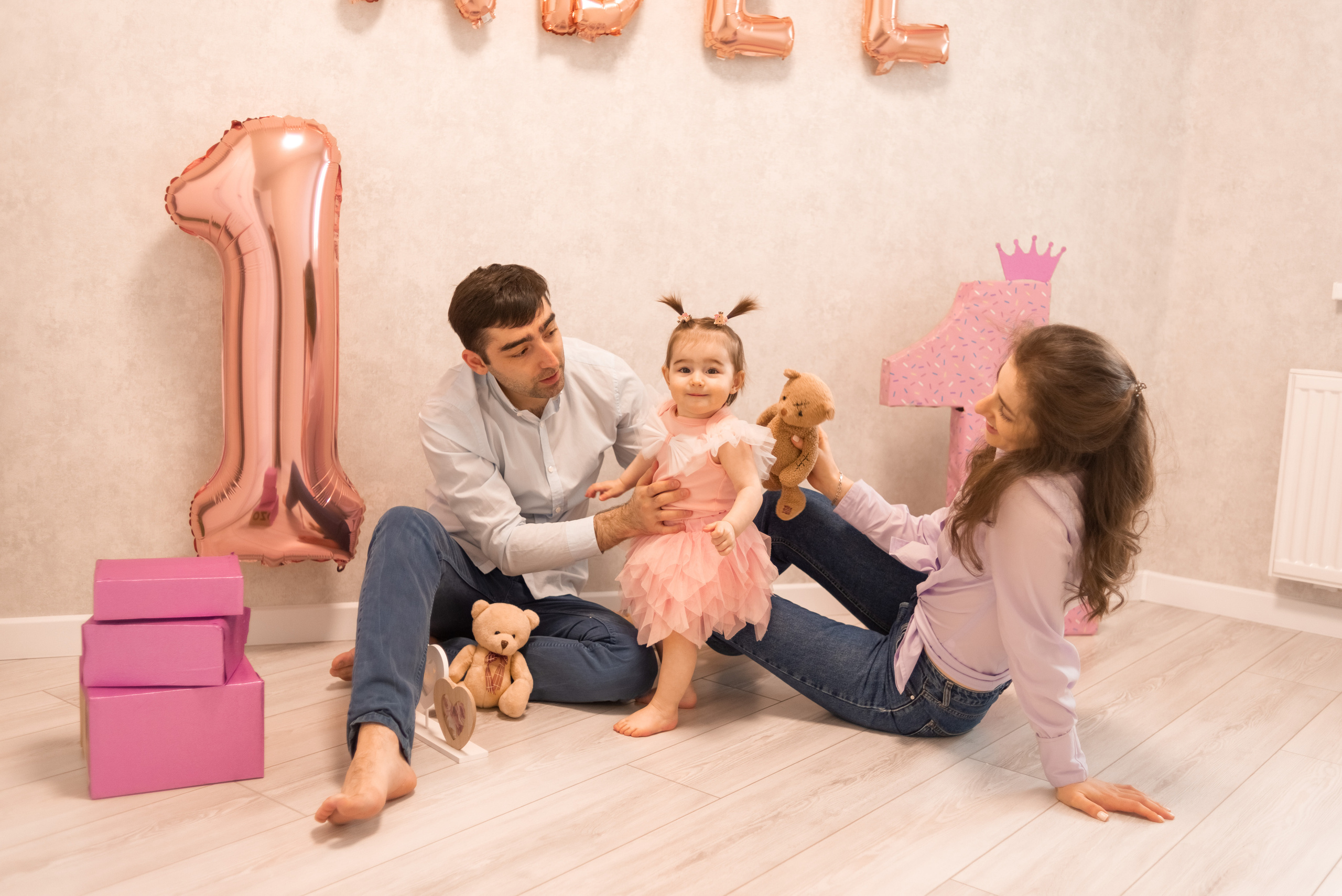 Семейная фотосессия дома. Фотограф Юлия Кондратьева