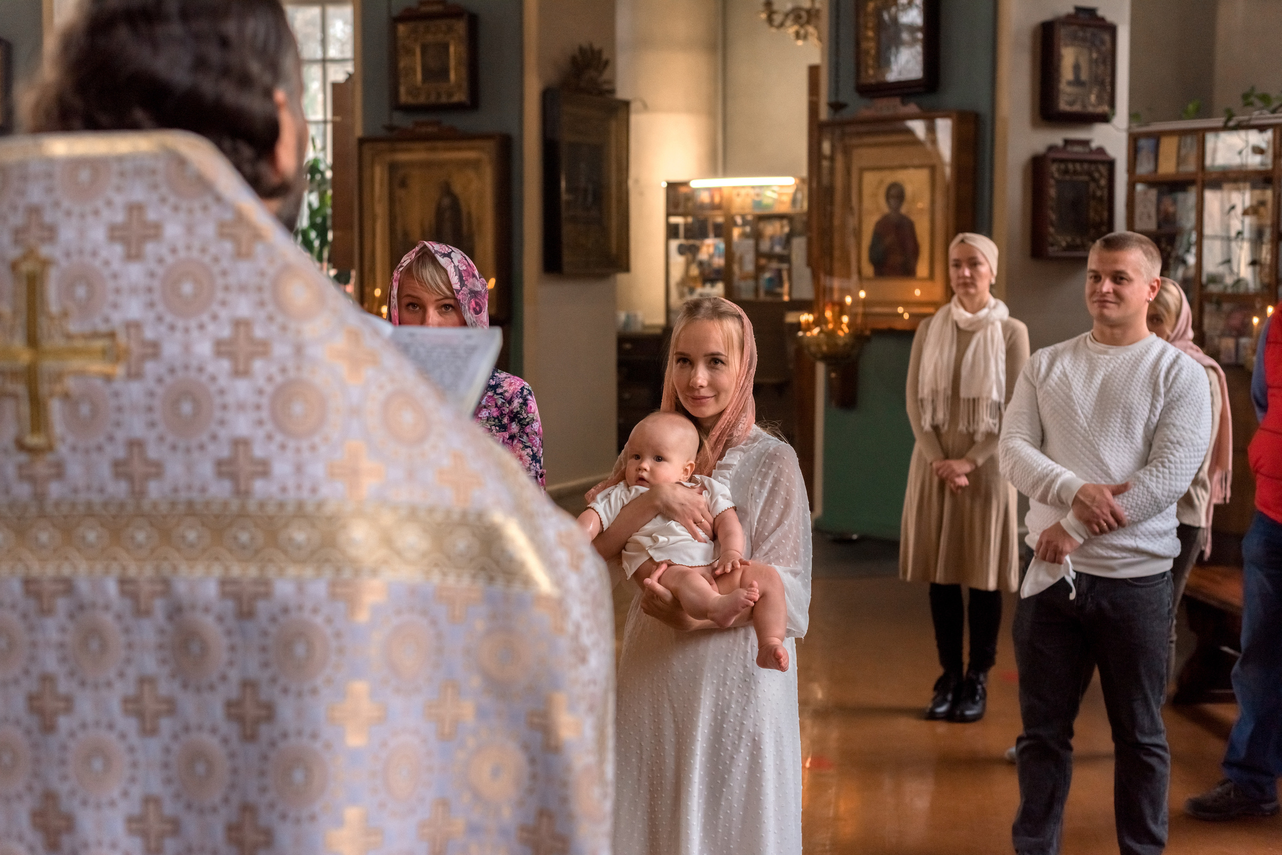 Фотосессия Крещения в СПб. Фотограф Юлия Кондратьева