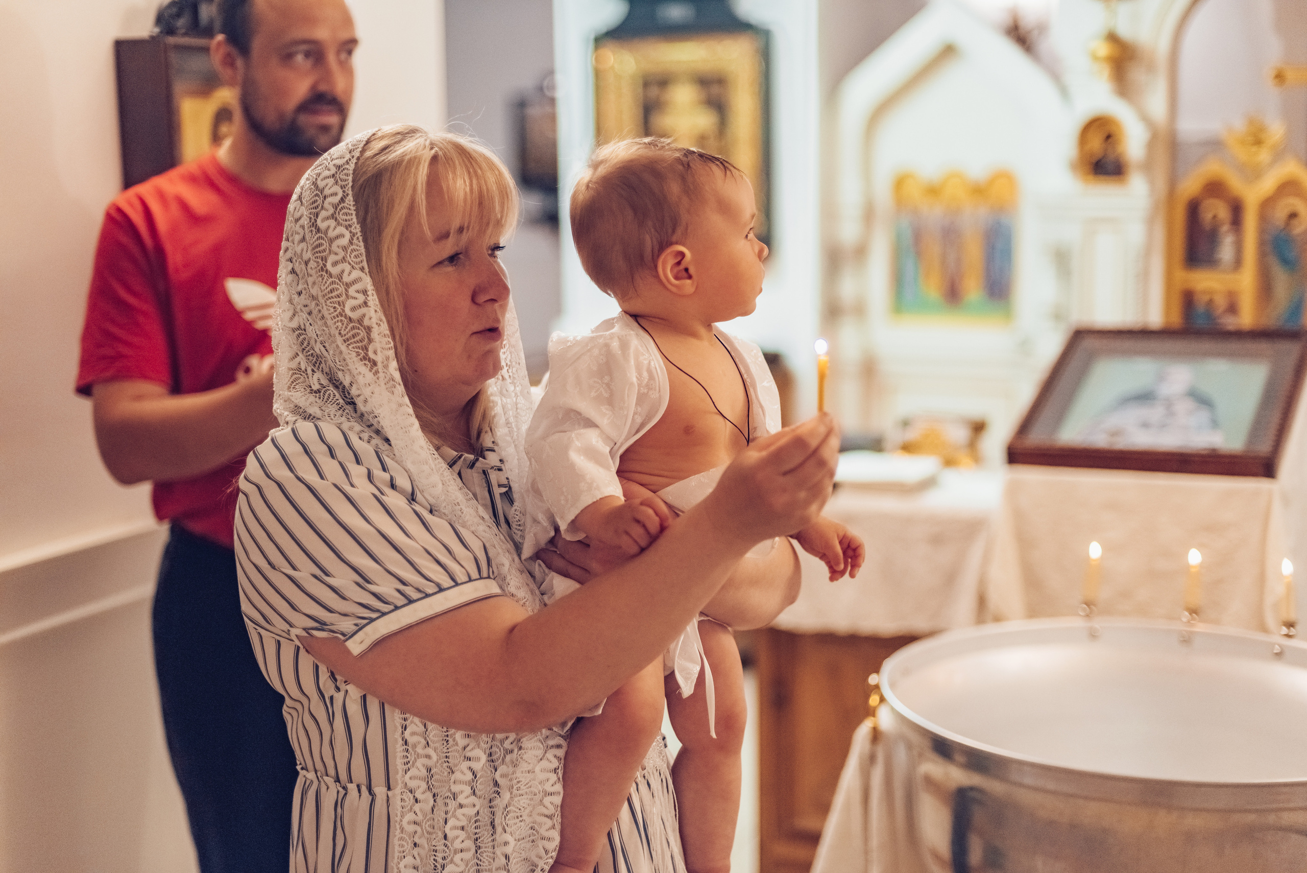 Фотосессия Крещения в Санкт-Петербурге. Фотограф Юлия Кондратьева