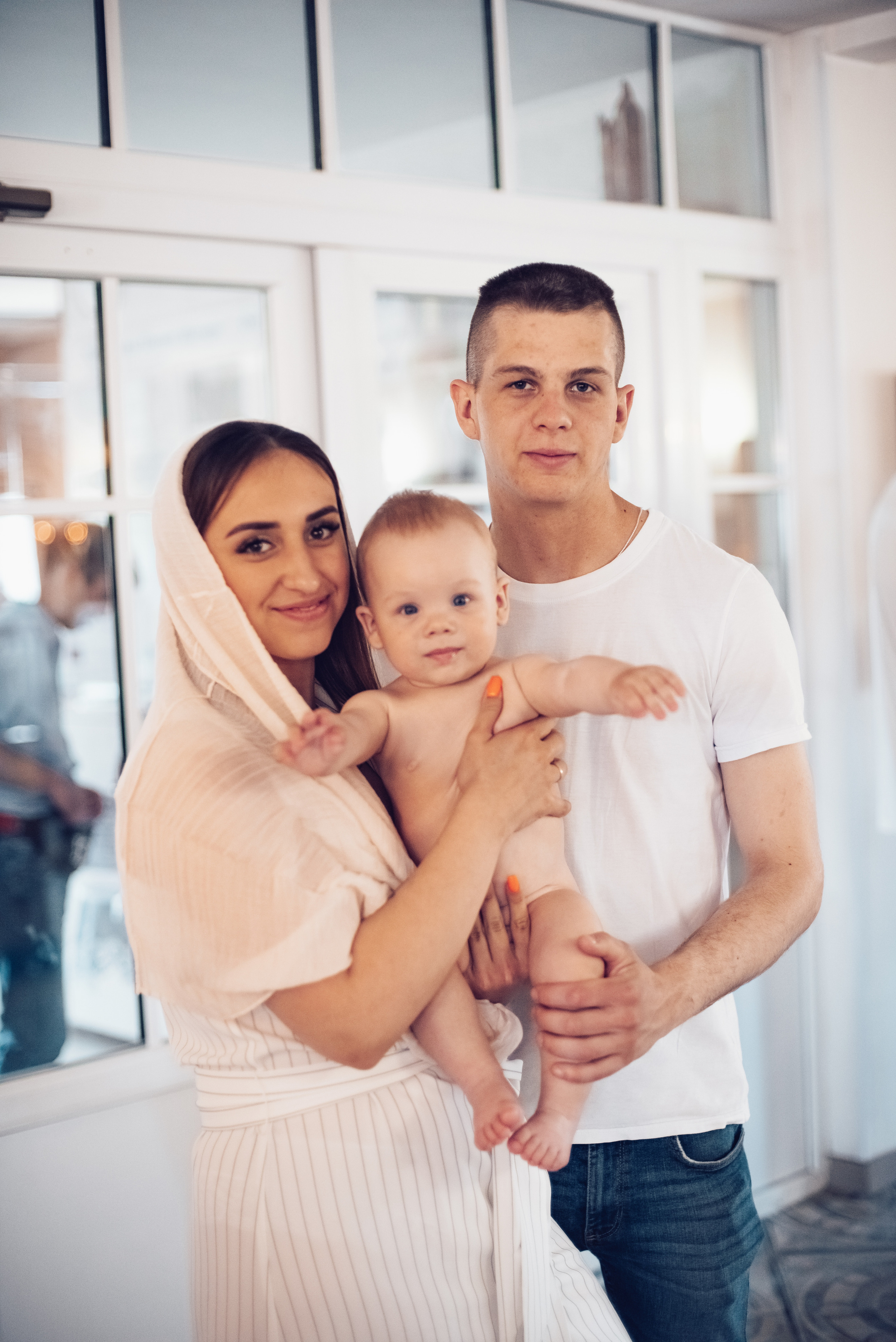 Фотосессия Крещения в Санкт-Петербурге. Фотограф Юлия Кондратьева