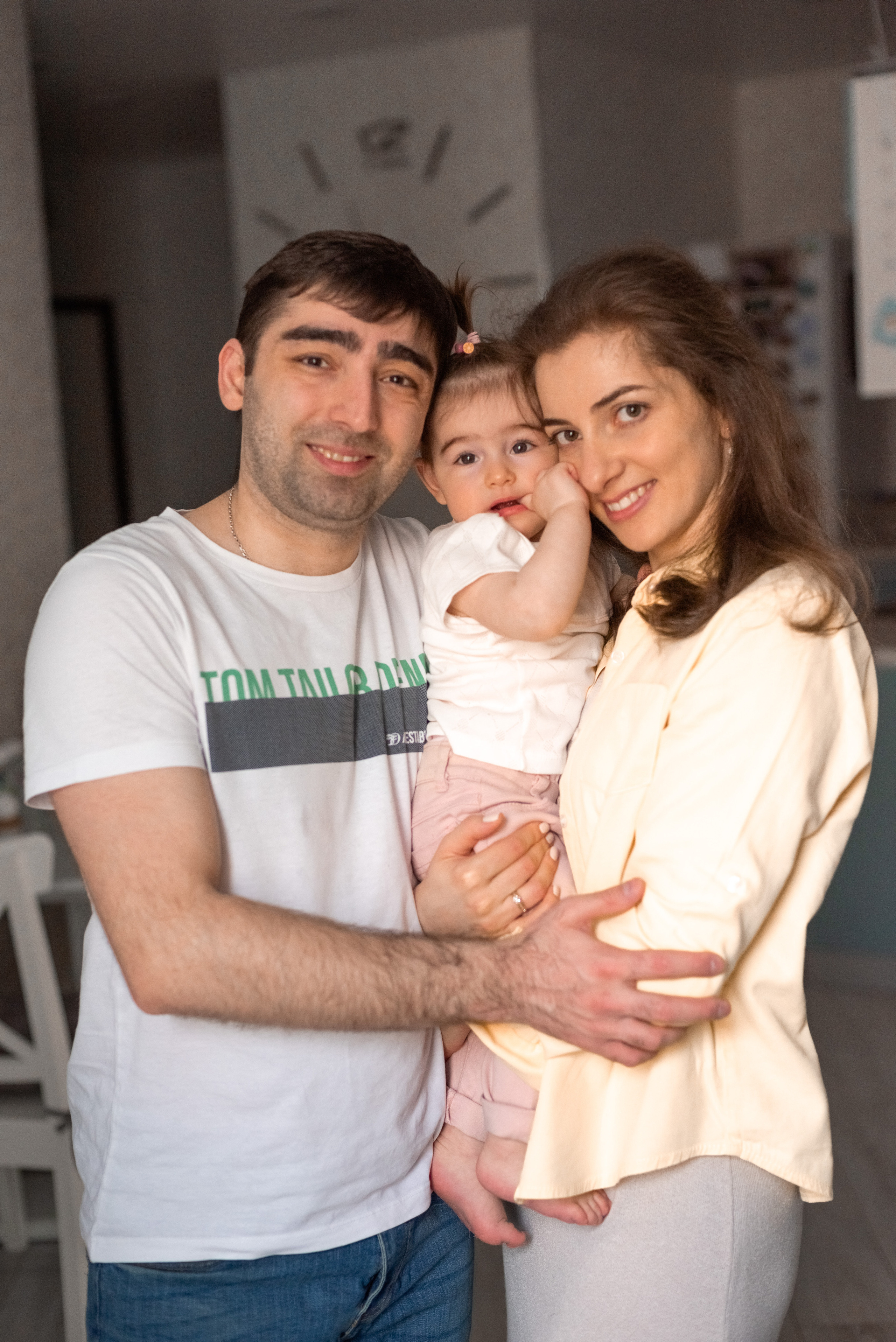 Семейная фотосессия дома. Фотограф Юлия Кондратьева