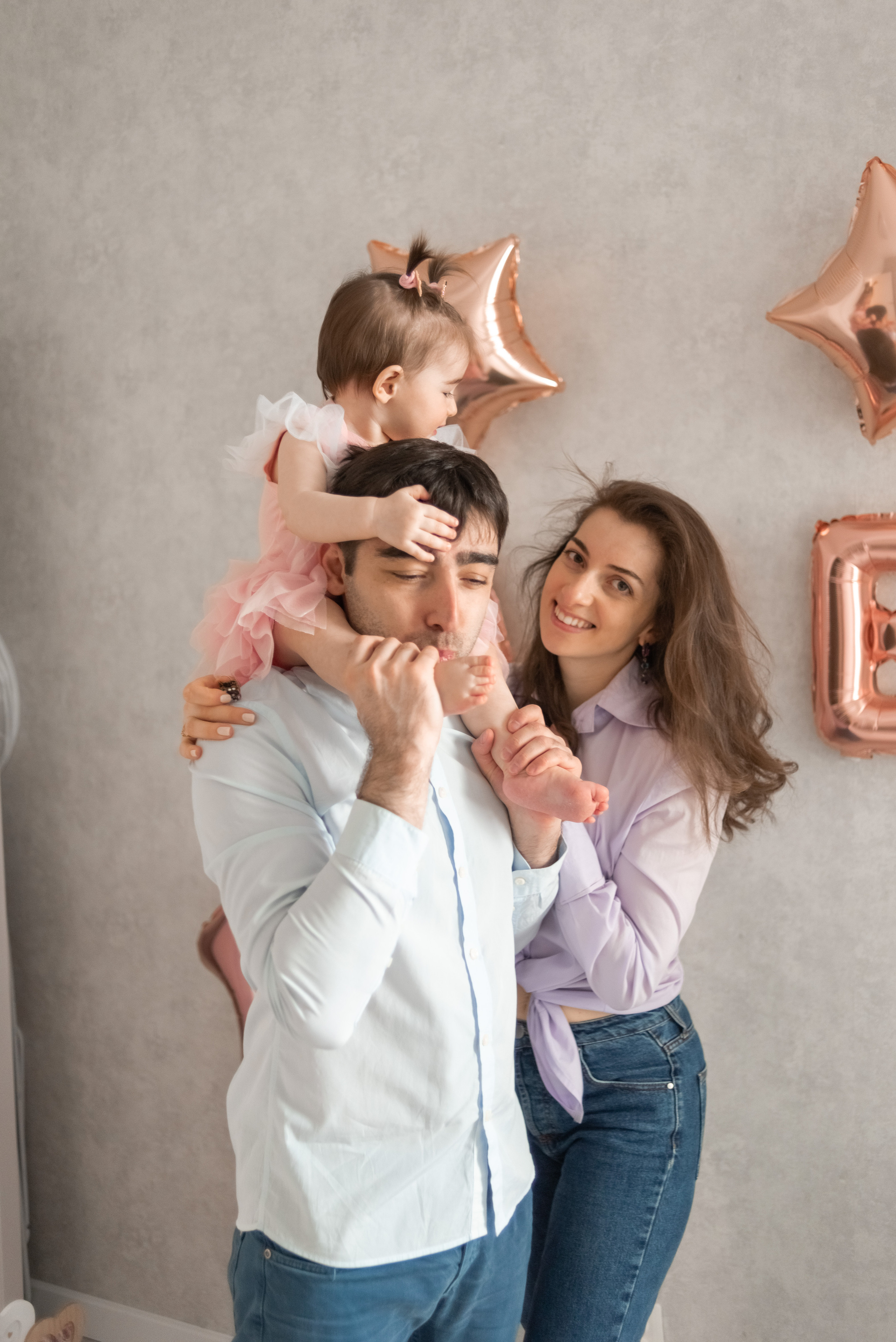Семейная фотосессия дома. Фотограф Юлия Кондратьева