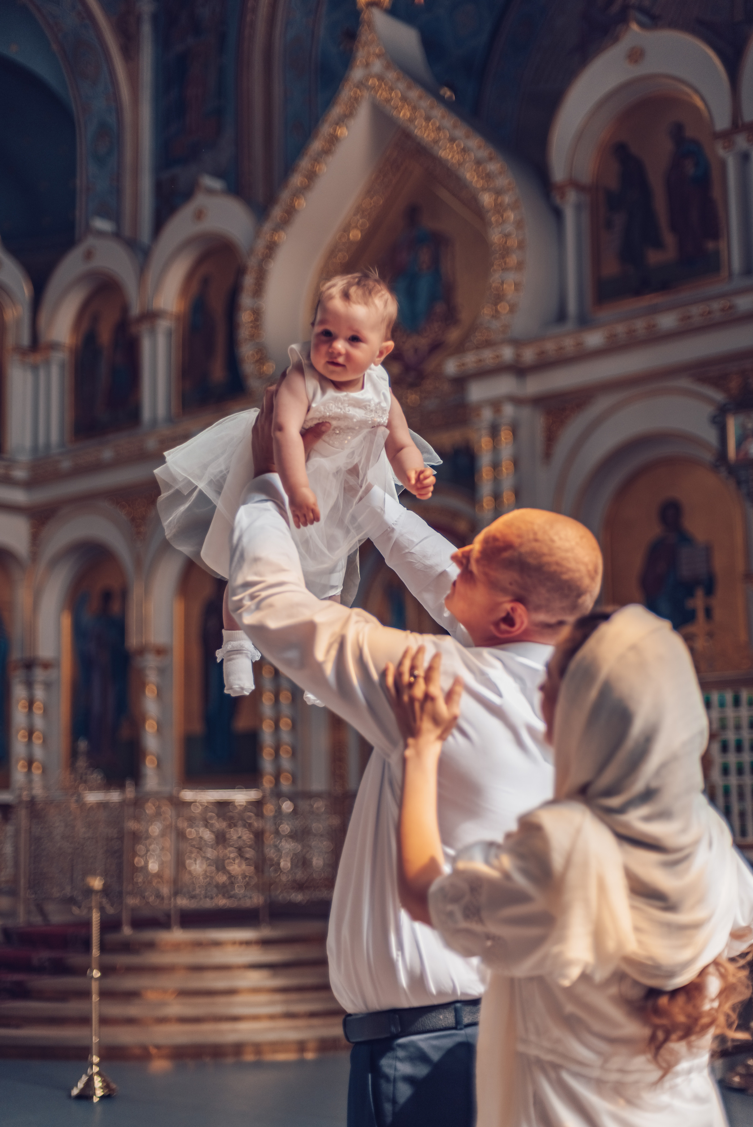 Фотосессия Крещения в Санкт-Петербурге. Фотограф Юлия Кондратьева