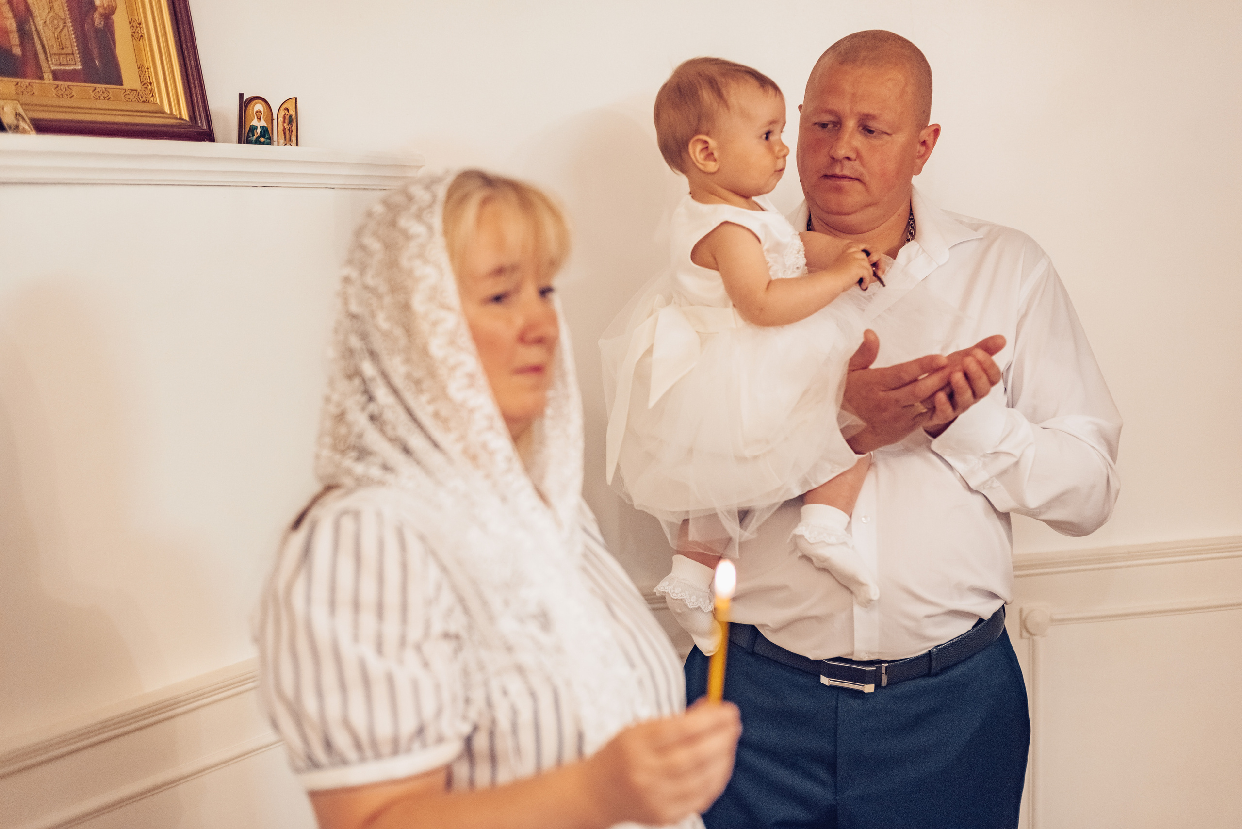 Фотосессия Крещения в Санкт-Петербурге. Фотограф Юлия Кондратьева