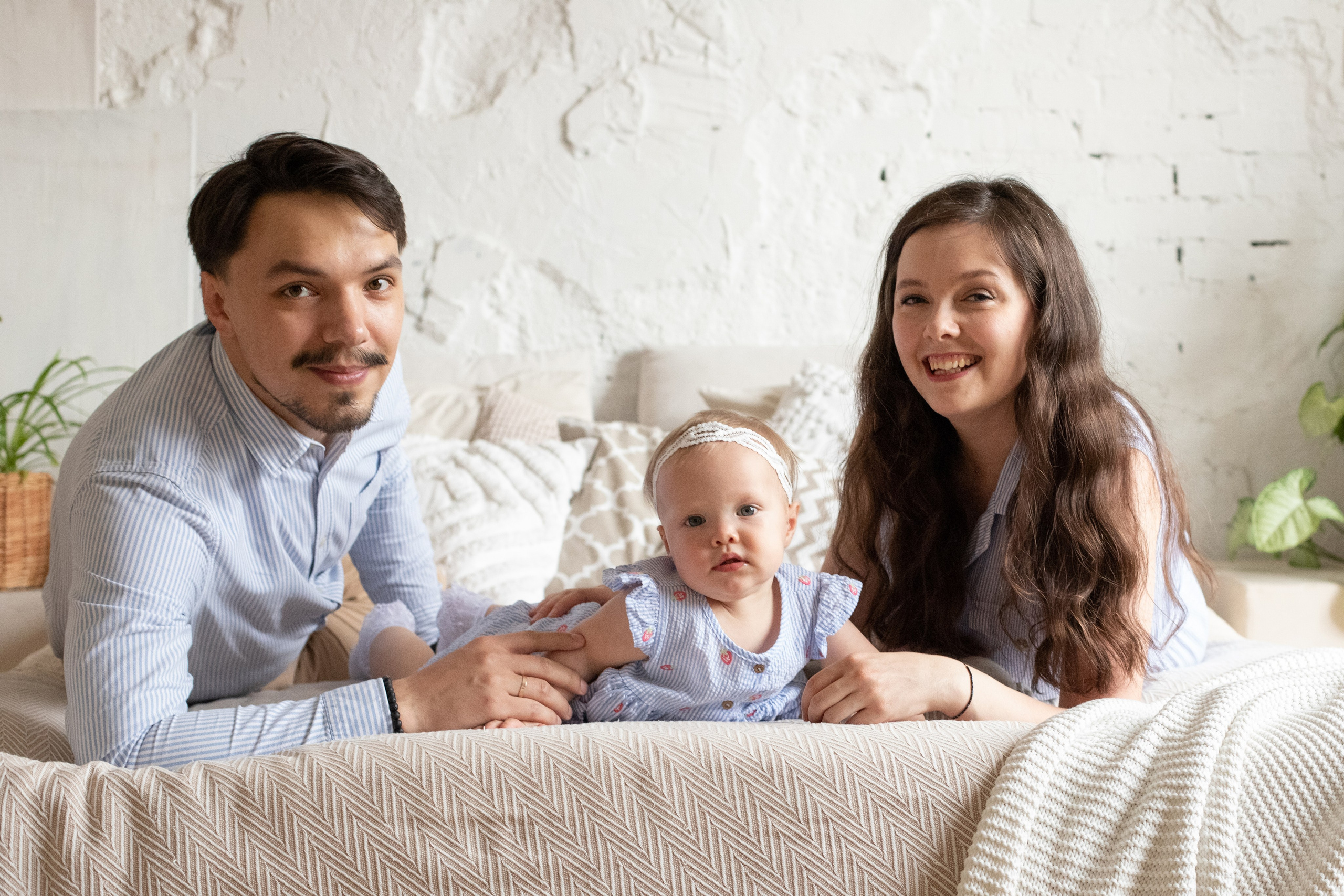 Елена + Егор = Варвара. Фотограф новорожденных в Екатеринбурге Татьяна Продан