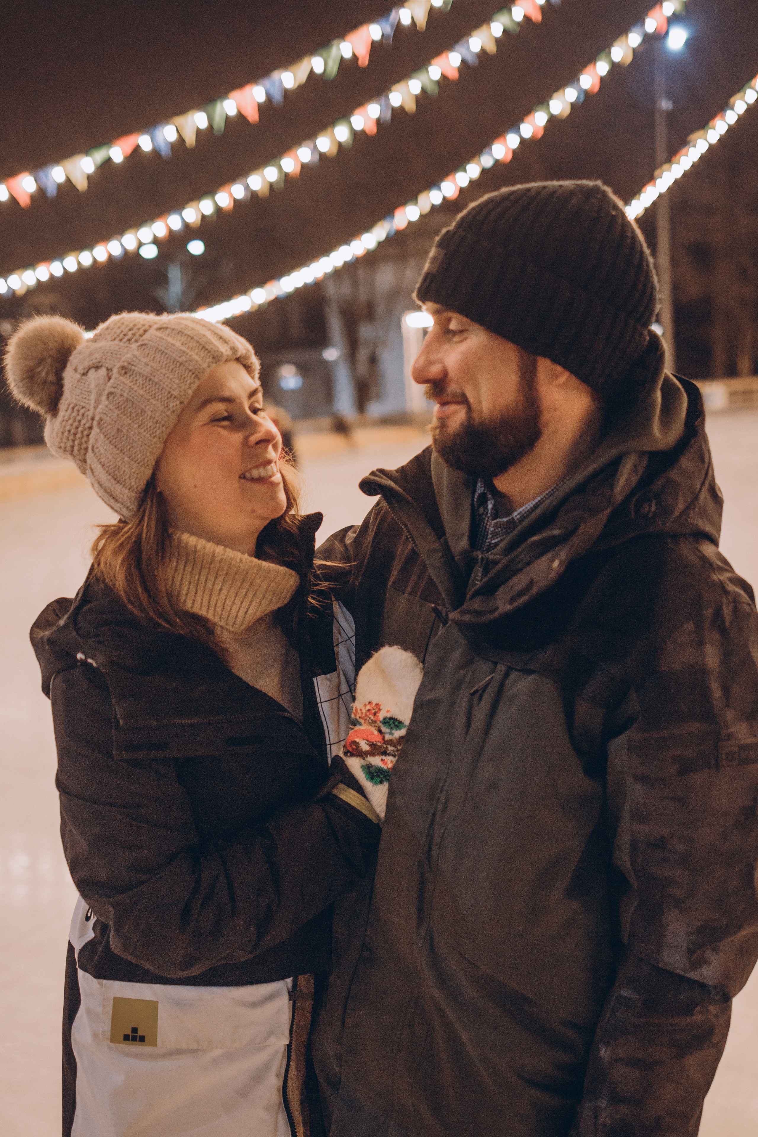 Паша+Маша. Свидание на катке. Фотограф в Санкт-Петербурге Светлана Арестова