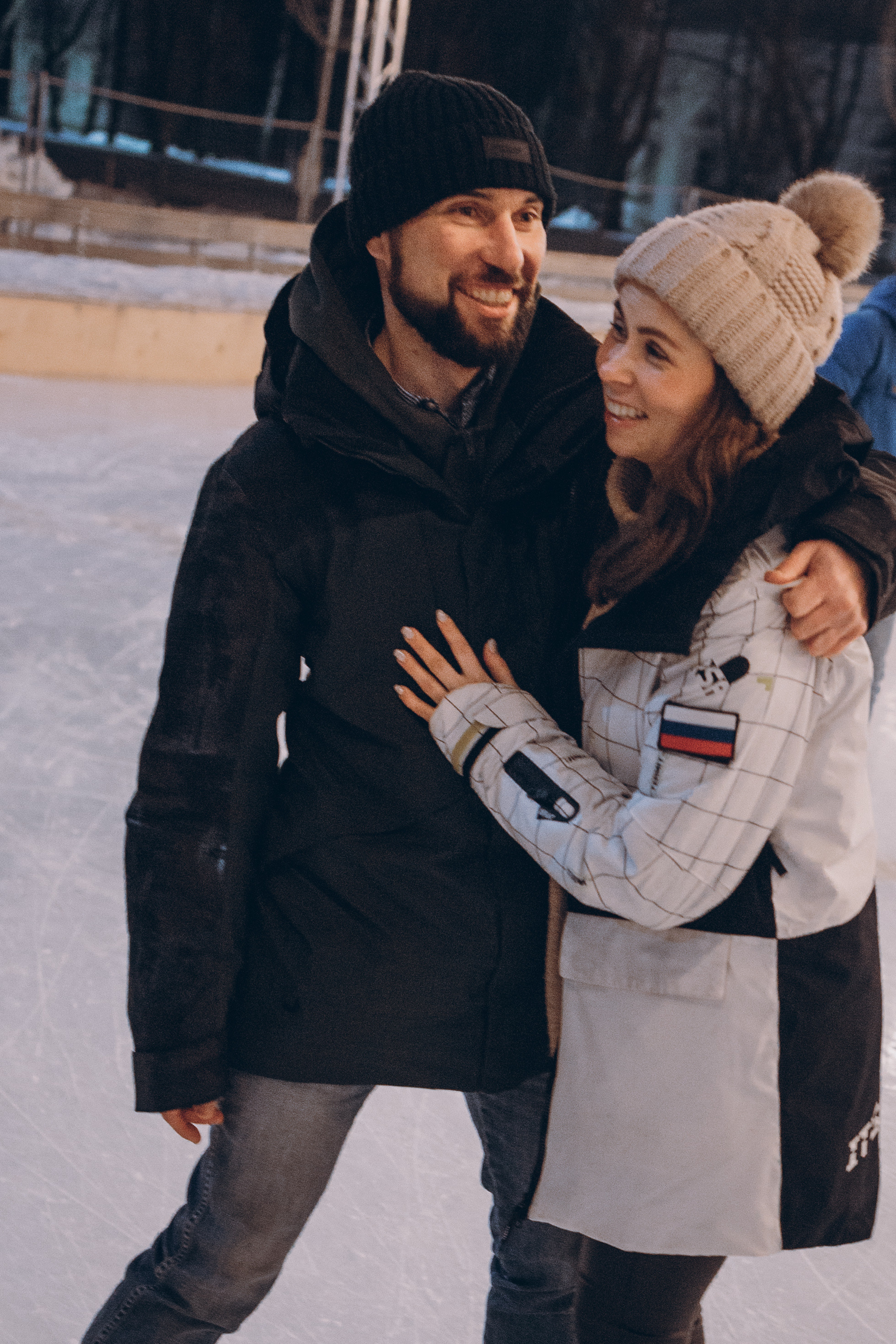 Паша+Маша. Свидание на катке. Фотограф в Санкт-Петербурге Светлана Арестова