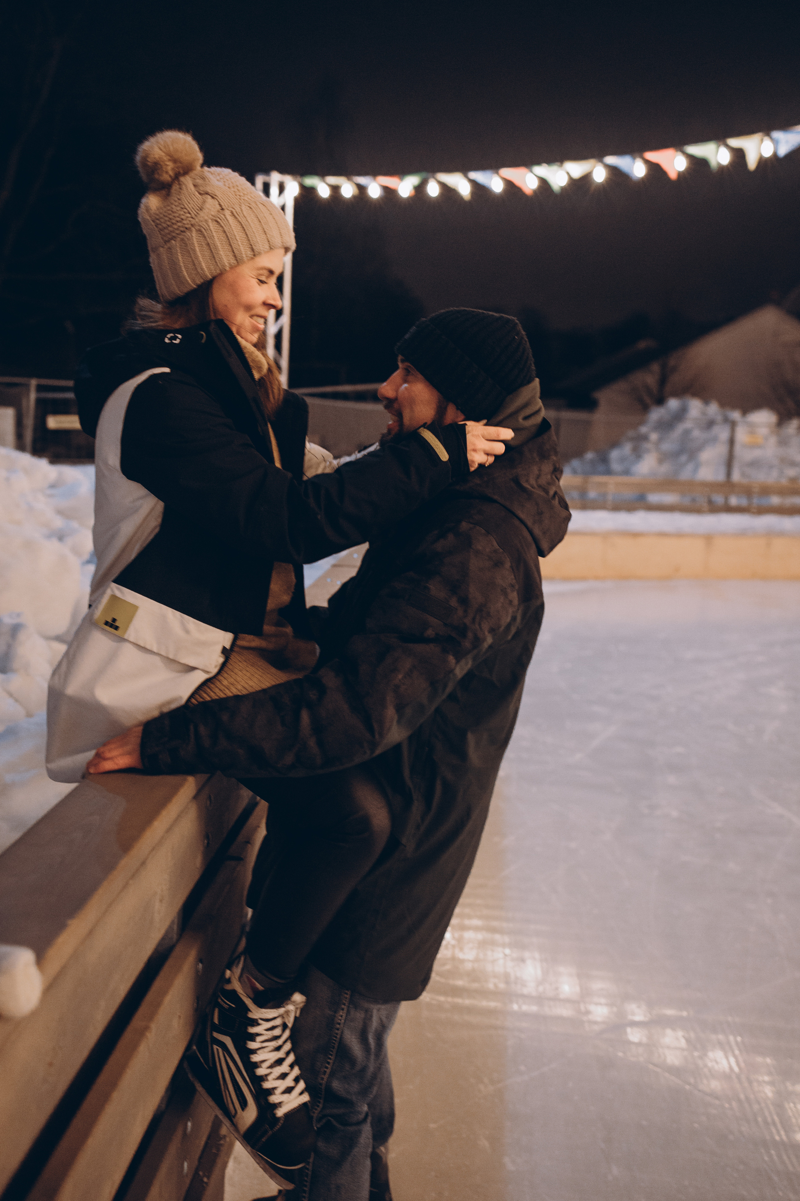 Паша+Маша. Свидание на катке. Фотограф в Санкт-Петербурге Светлана Арестова