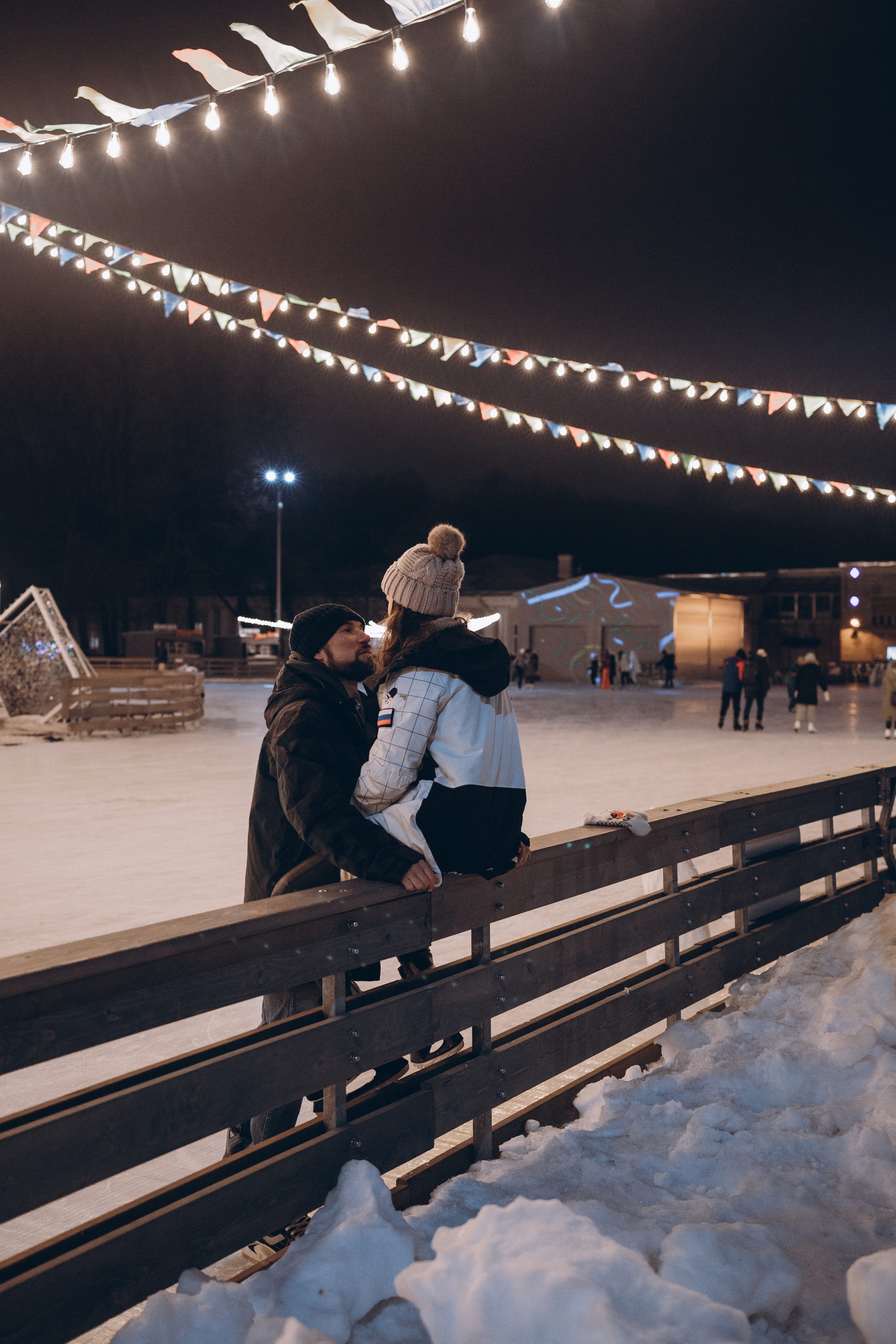 Паша+Маша. Свидание на катке. Фотограф в Санкт-Петербурге Светлана Арестова