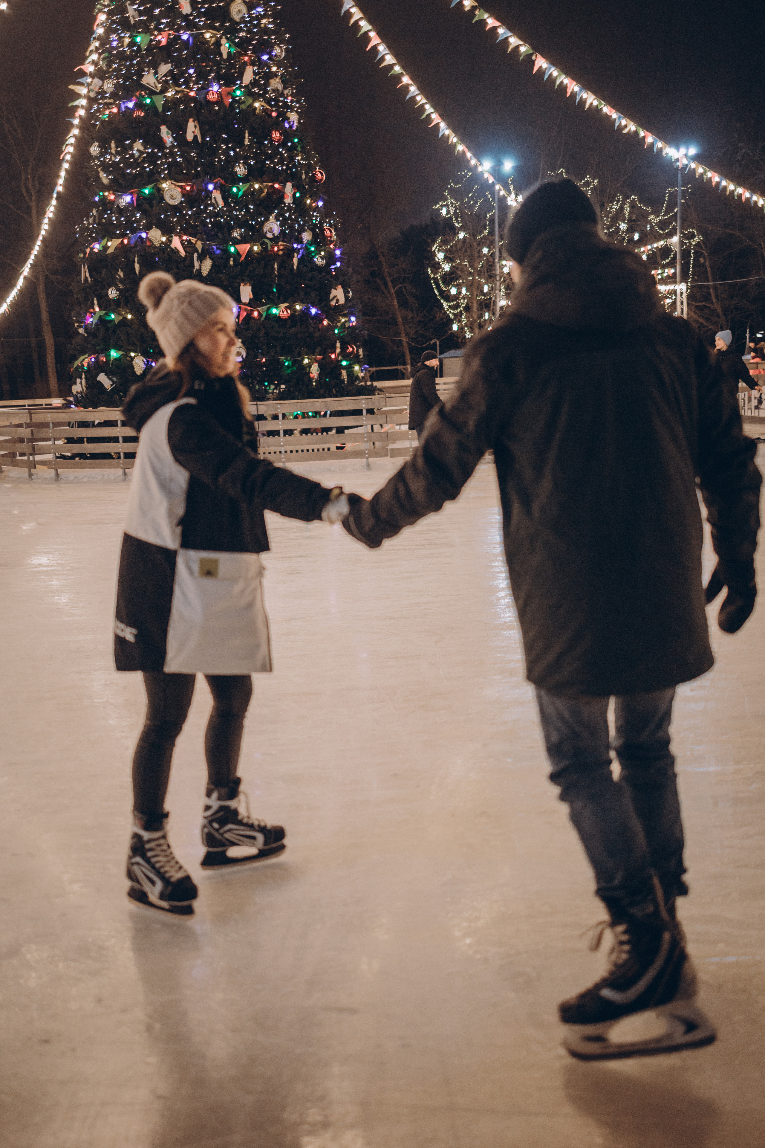Паша+Маша. Свидание на катке. Фотограф в Санкт-Петербурге Светлана Арестова