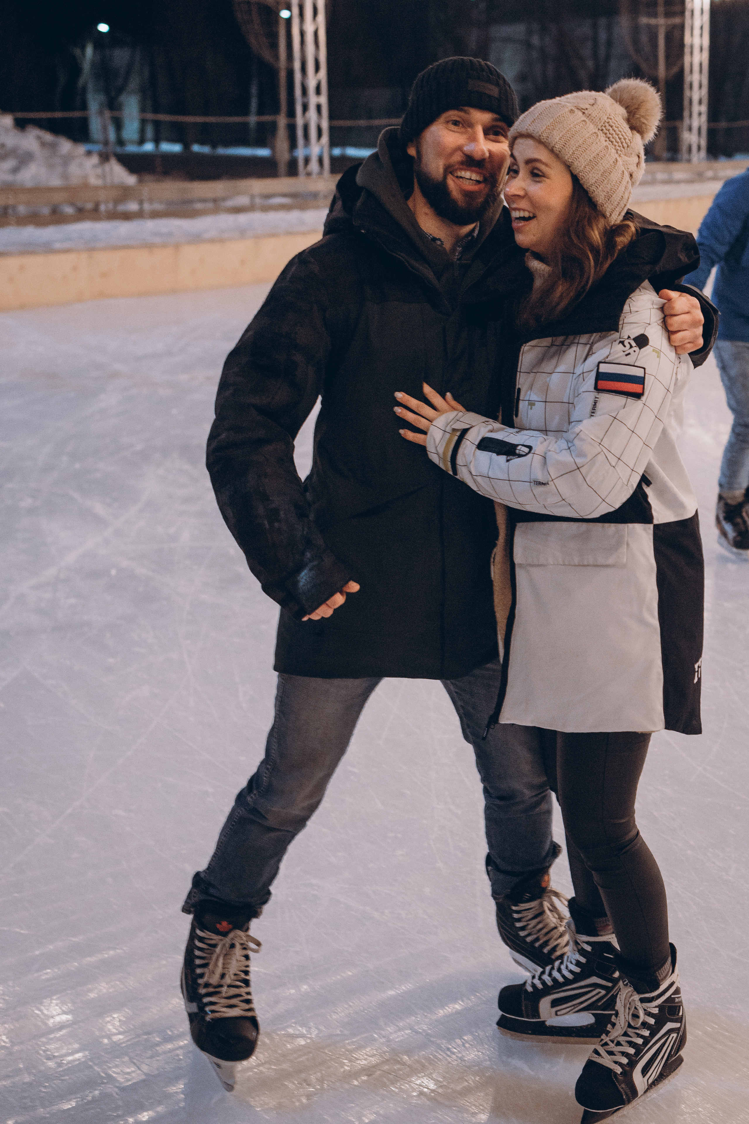 Паша+Маша. Свидание на катке. Фотограф в Санкт-Петербурге Светлана Арестова
