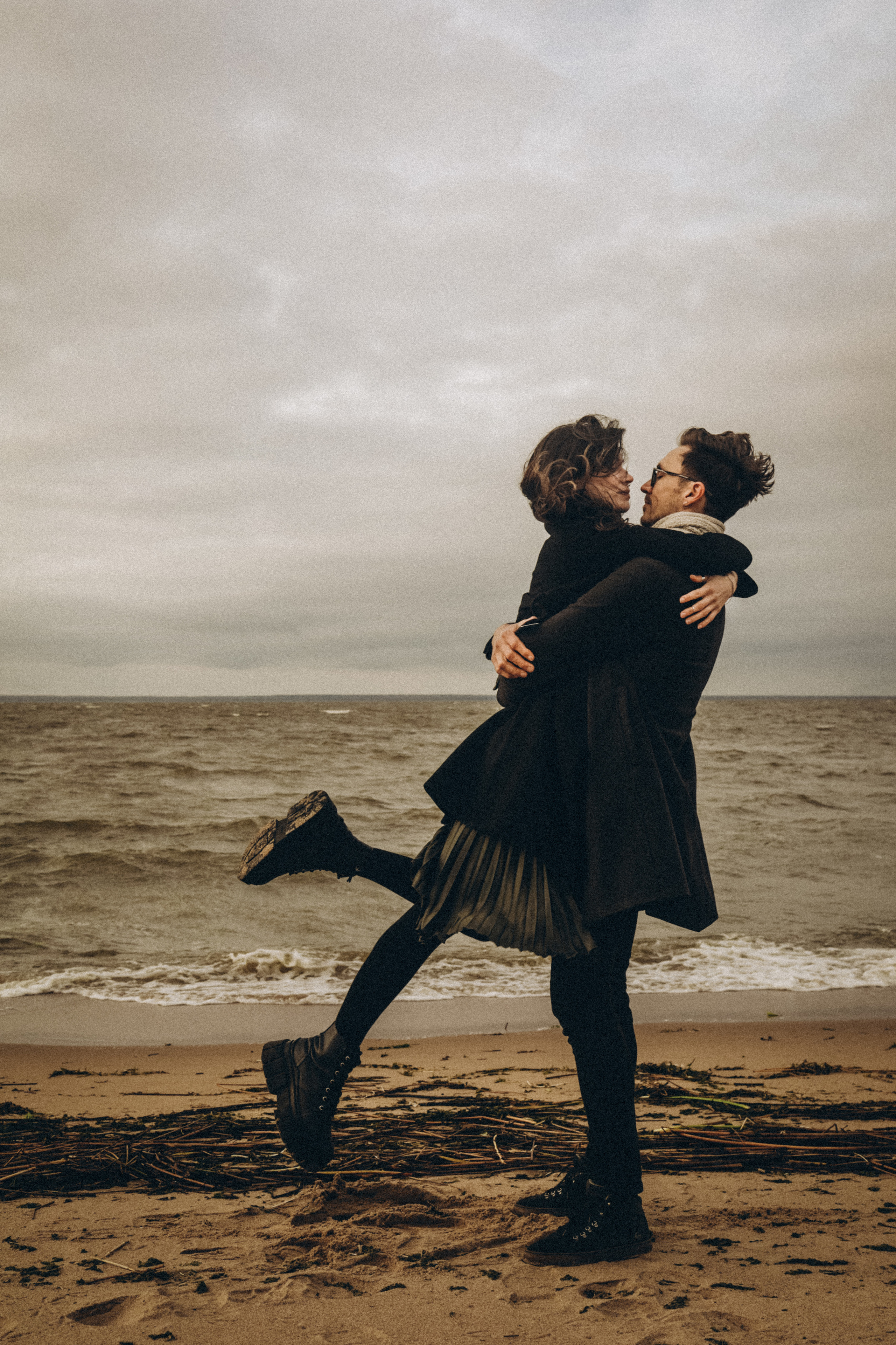 Алена и Дмитрий. Финский залив. Фотограф в Санкт-Петербурге Светлана Арестова