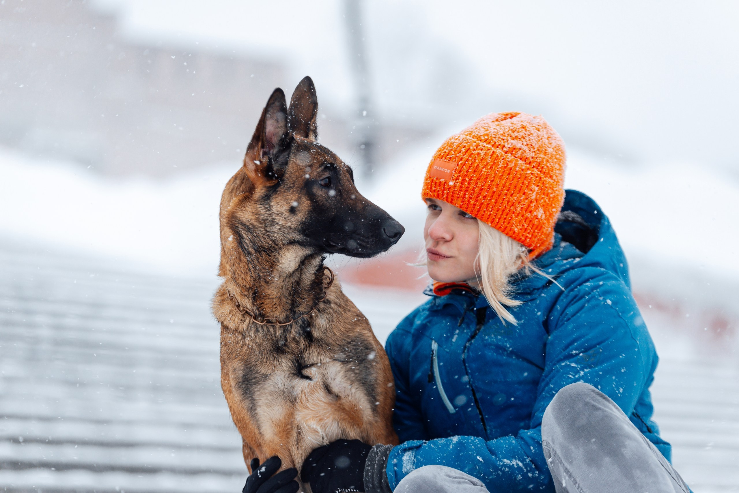 Кристина и Зума. Фотограф-анималист Анастасия Парфенова|Екатеринбург