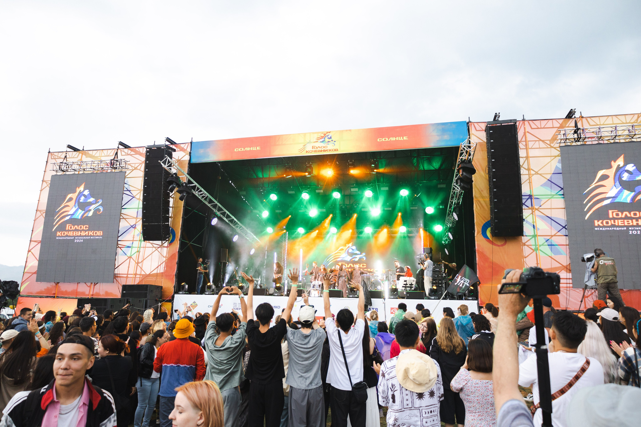 Голос Кочевников (концертная съемка). Фотограф в Улан-Удэ Анна Арапова