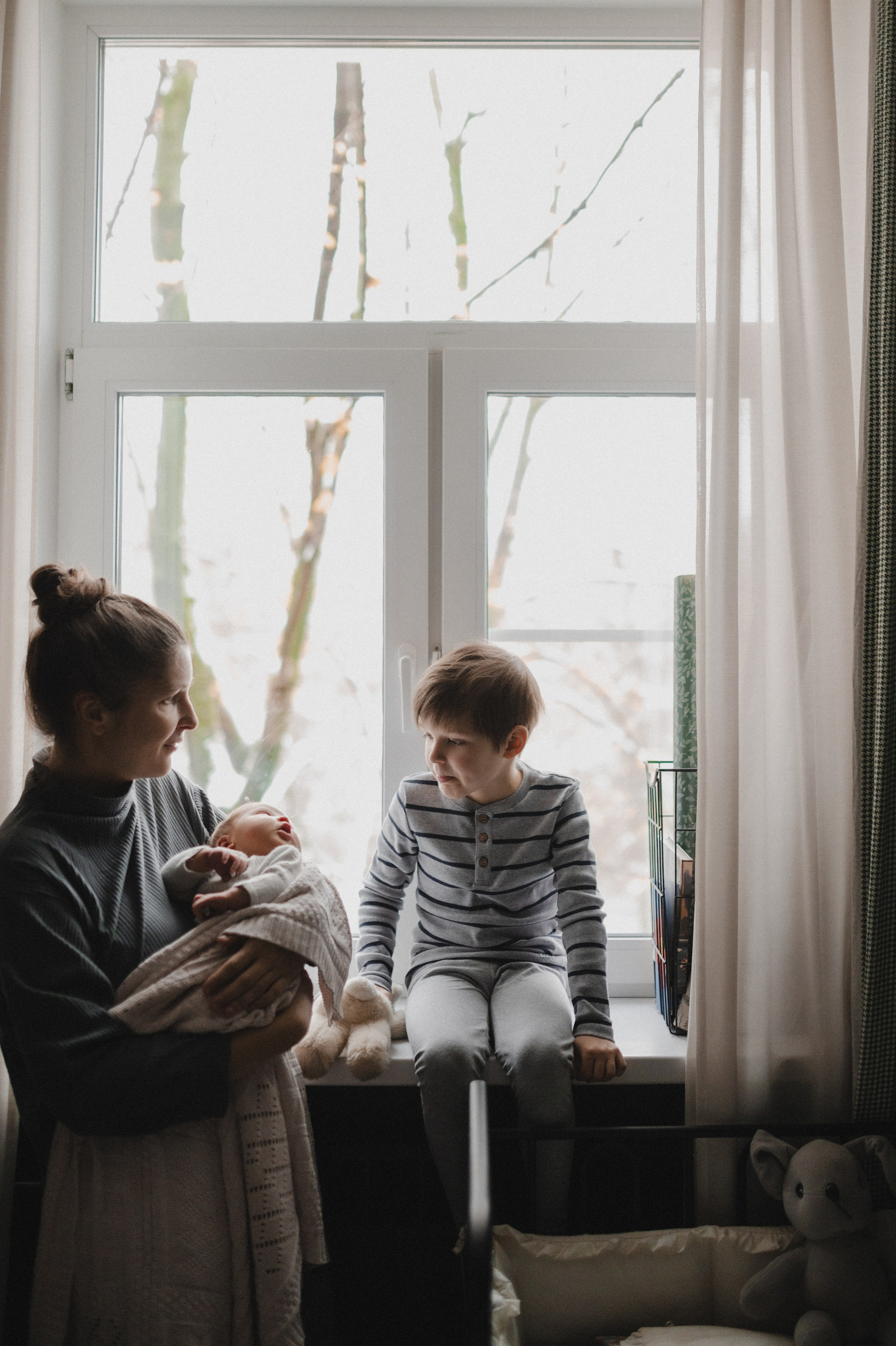Дима, Нелли, Марк, Нина и Кира дома. Семейный и свадебный lifestyle-фотограф в Москве Мария Петрова