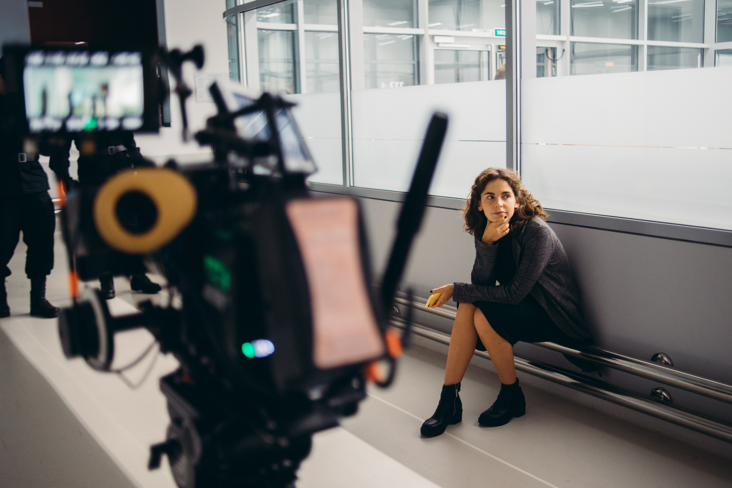 Съемки фильма «Робо». Юлия Суббоцкая